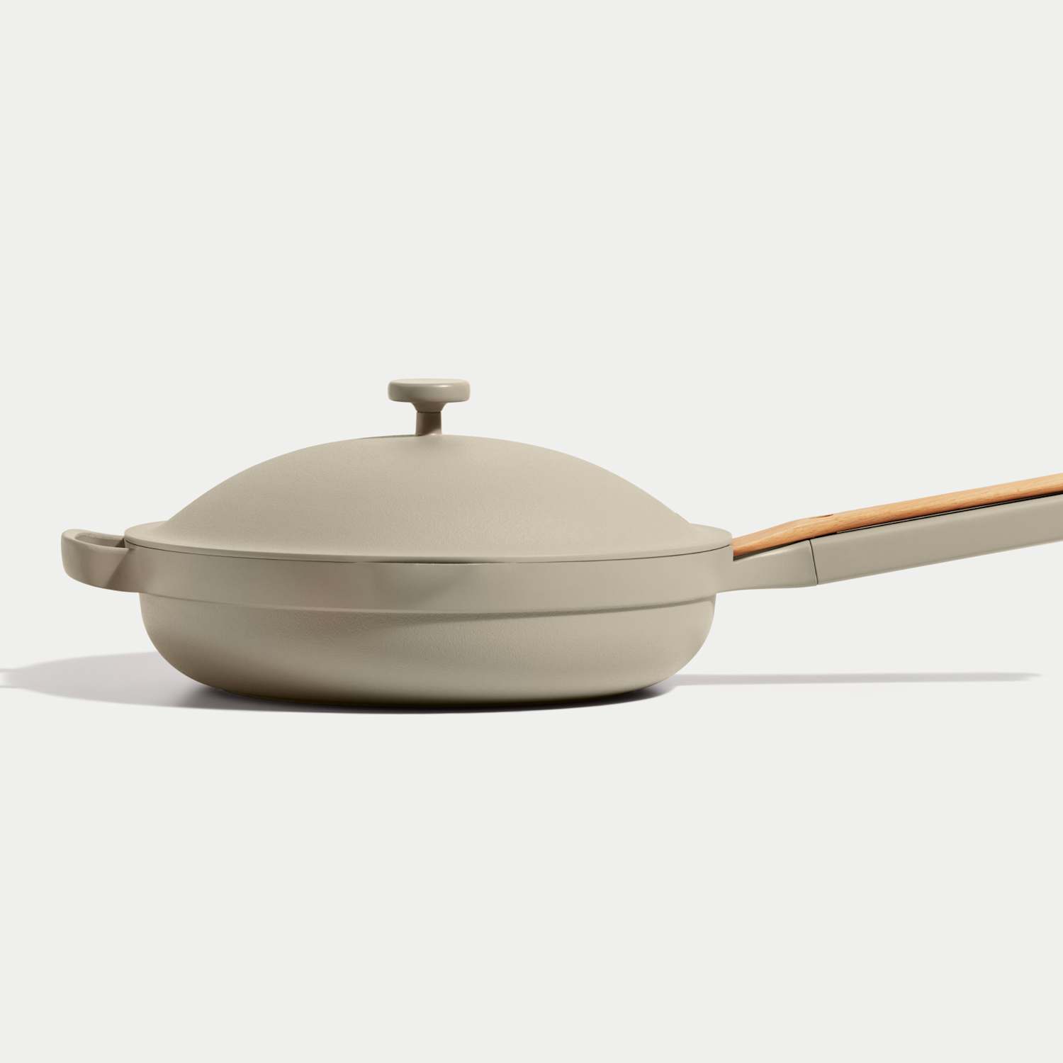 Our Place Men's Ceramic Non Stick 26cm Frying Pan - Cream - Available at M&S