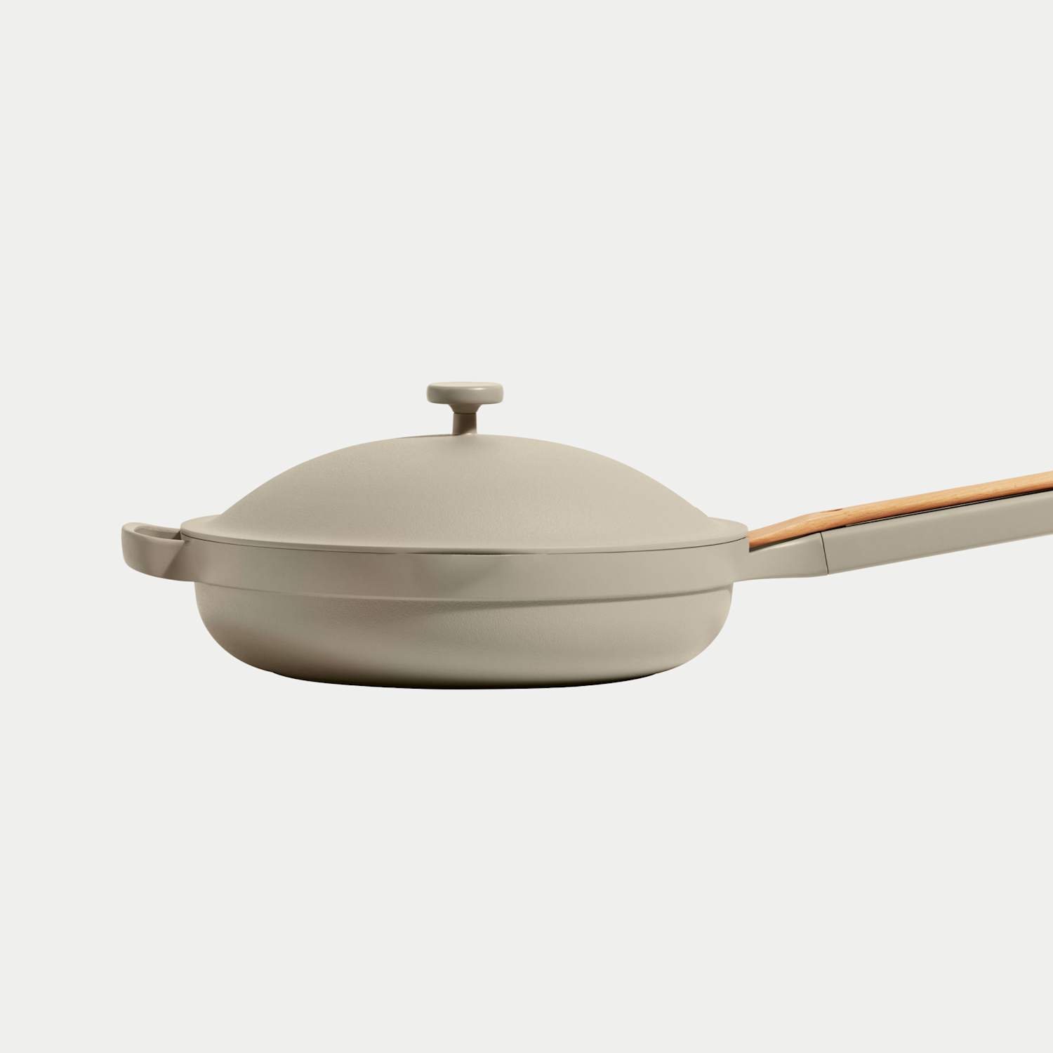 Our Place Ceramic Non Stick 30cm Saute Pan - Cream - Available at M&S