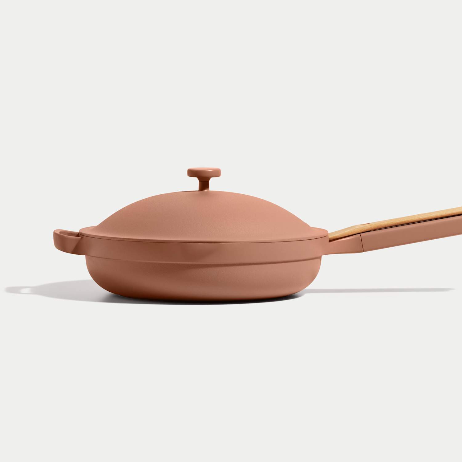 Our Place Ceramic Non Stick 30cm Saute Pan - Dusty Pink - Available at M&S