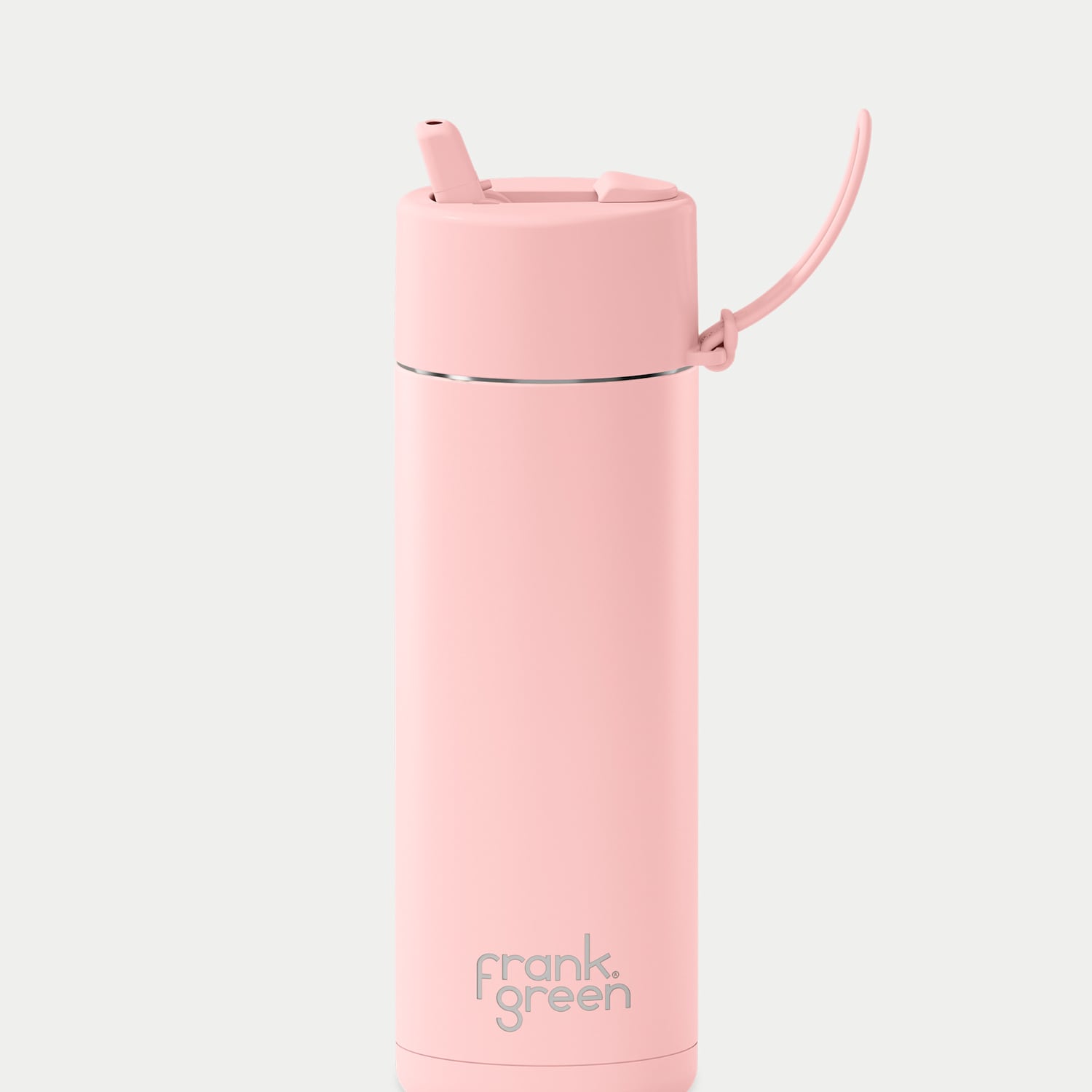 Frank Green Men's Stainless Steel Water Bottle 595ml - Blush Pink - Available at M&S