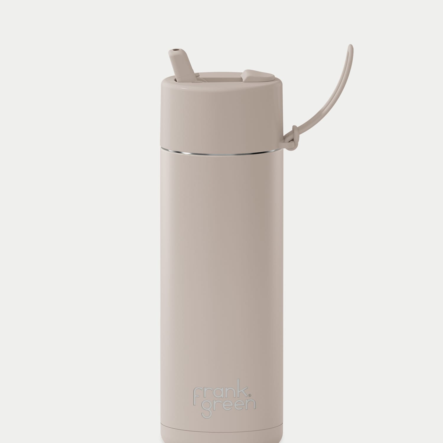 Frank Green Men's Stainless Steel Water Bottle 595ml - Beige - Available at M&S