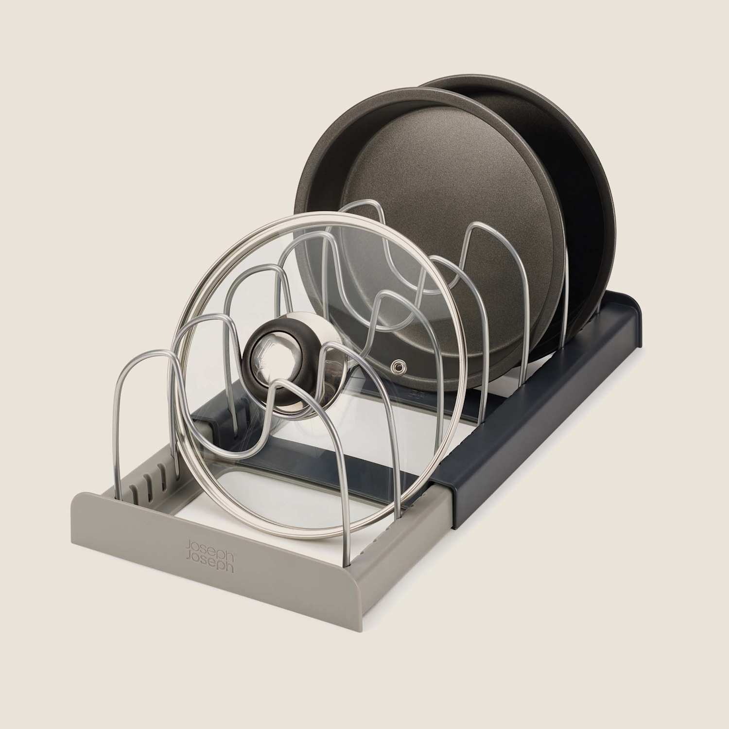 Joseph Joseph Men's DrawerStore Expanding Cookware Organiser - Grey - Available at M&S