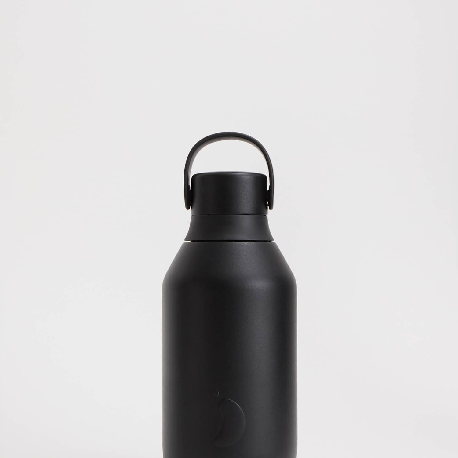 Men's 350ml Leak Proof Stainless Steel Water Bottle - Black