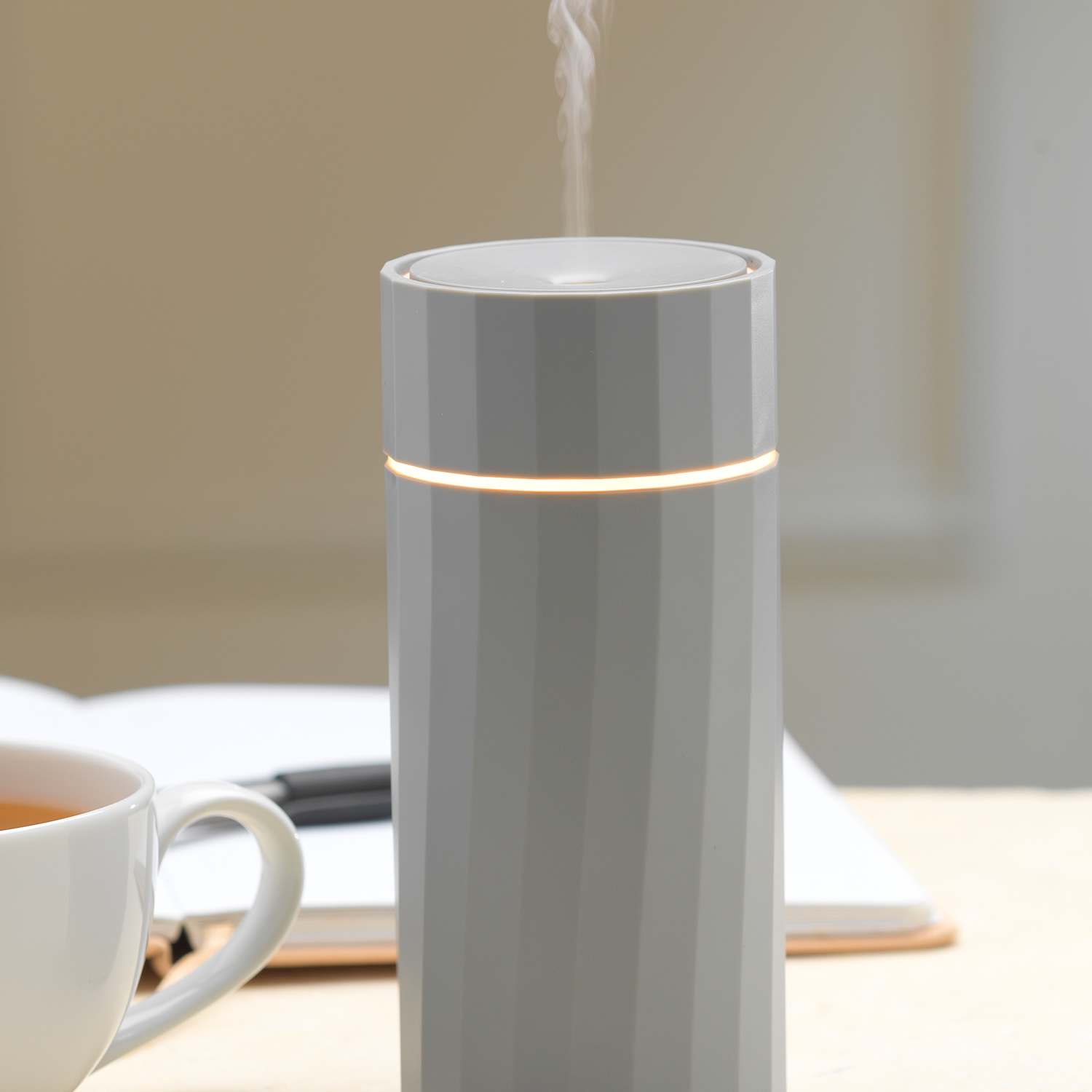 Made By Zen Nomad Aroma Rechargeable Electric Diffuser - Grey - Available at M&S