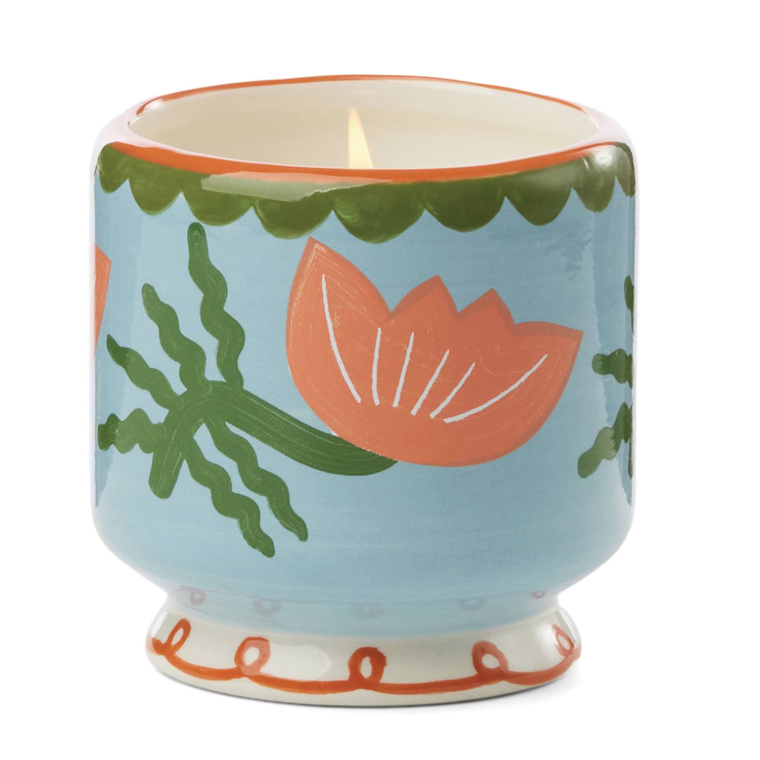 Paddywax Women's Adopo Flower Cactus Flower Ceramic Candle 226g - Available at M&S
