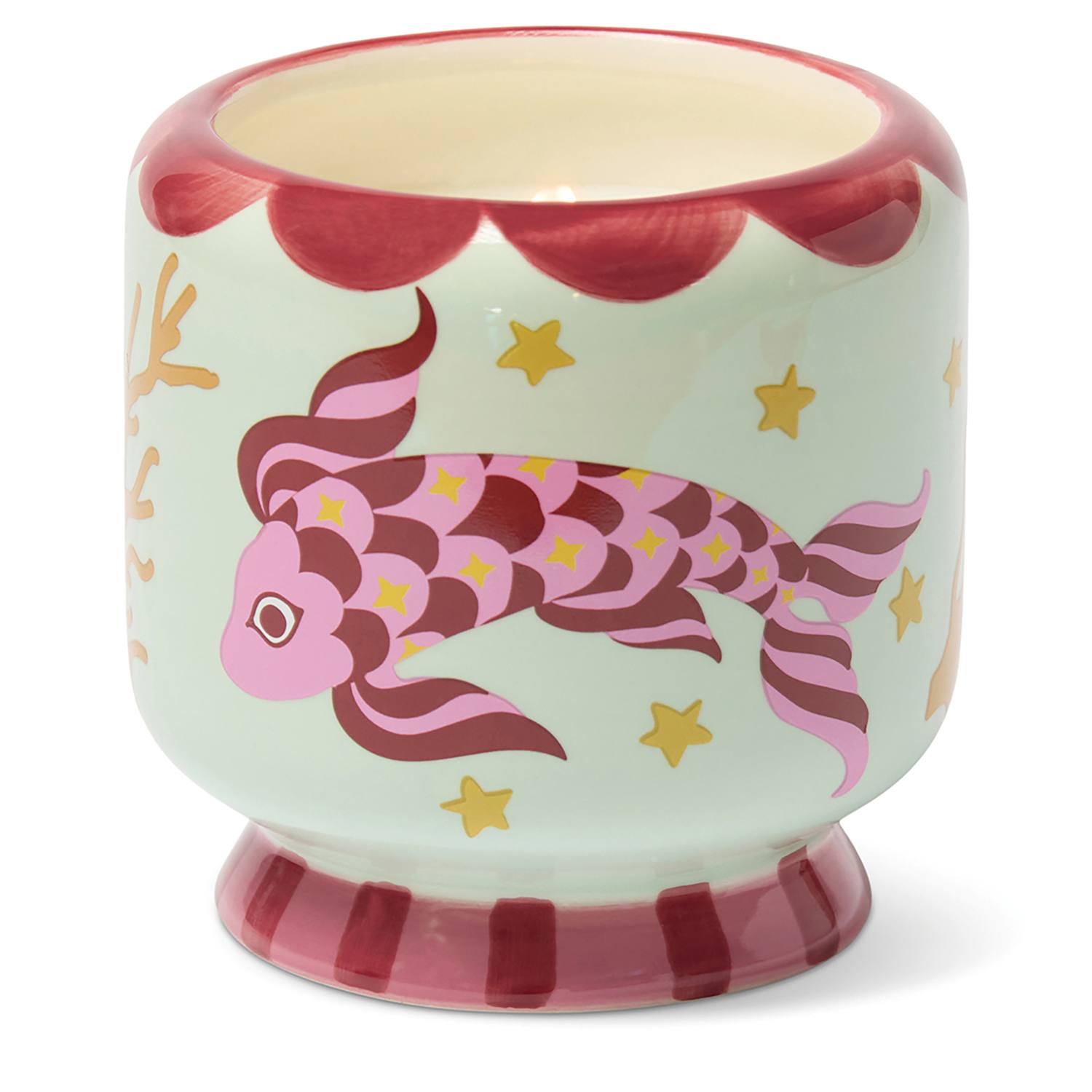 Paddywax Women's A Dopo Koi Fish Sea Salt & Sage Ceramic Candle 226g - Available at M&S