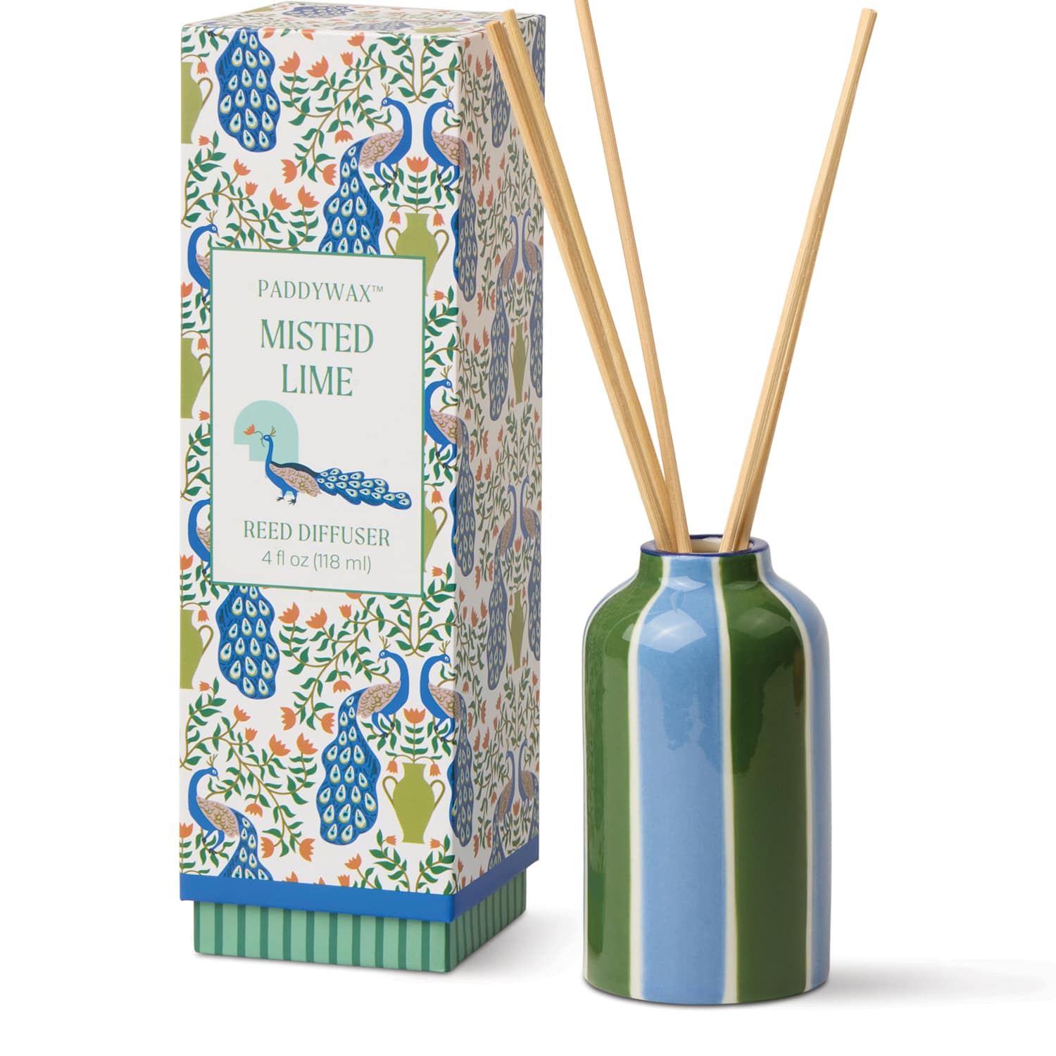 Paddywax Women's A Dopo Peacock Misted Lime Ceramic Diffuser 118ml - Available at M&S