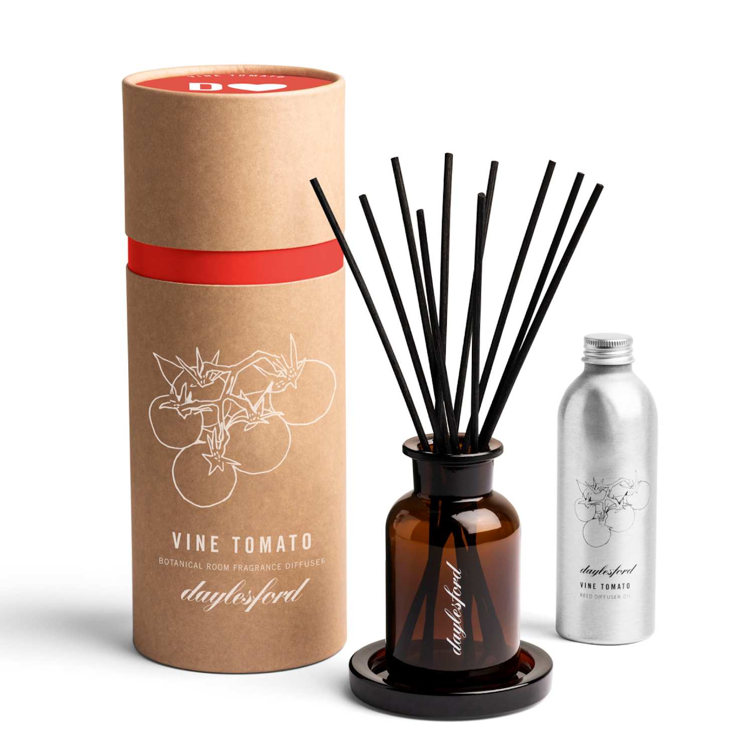Daylesford Vine Tomato Diffuser Gift Set 200ml - Available at M&S