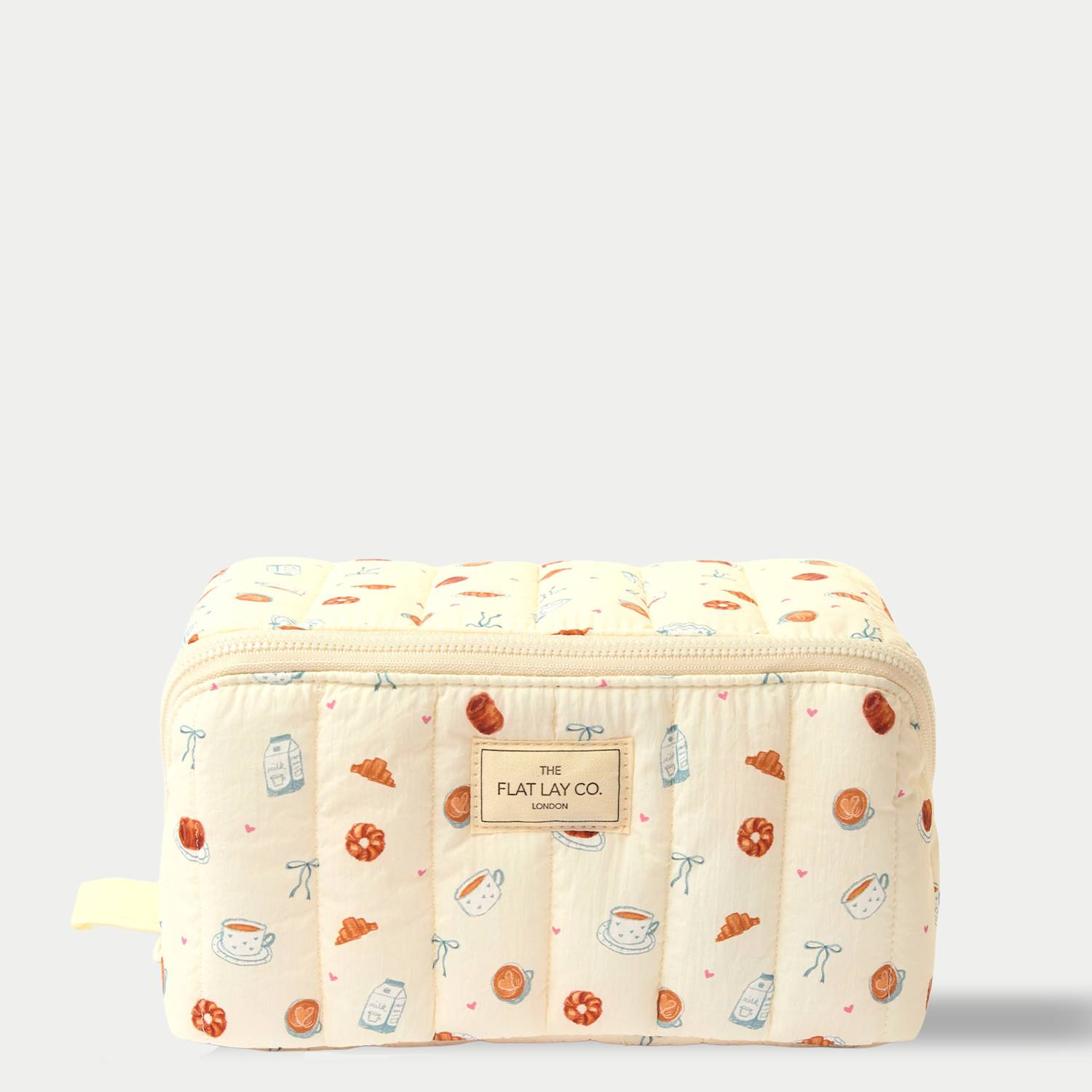 Flat Lay Co Women's Marshmallow Flat Lay Makeup Box Bag - Patisserie - Brown - Available at M&S