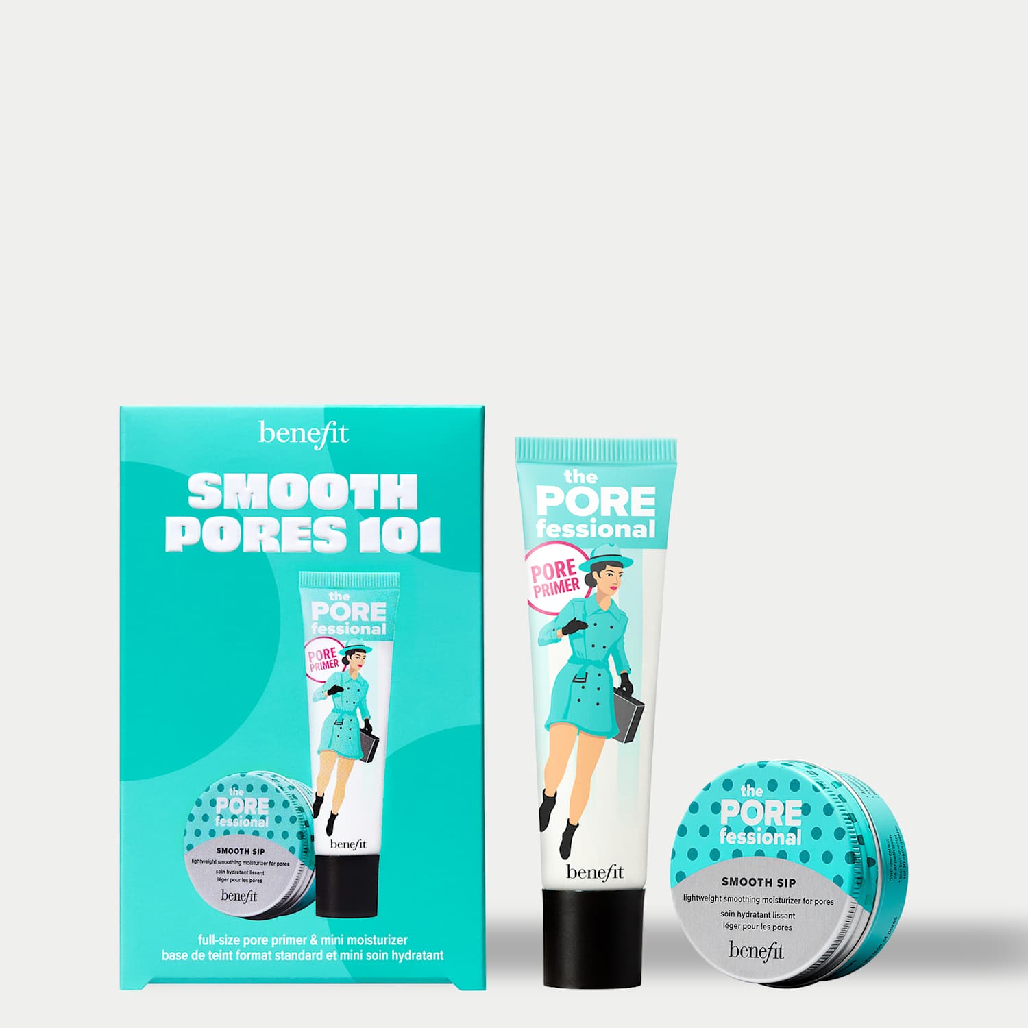 Benefit Women's Smooth Pores 101 Moisturiser and Primer Set Worth £52 - Available at M&S