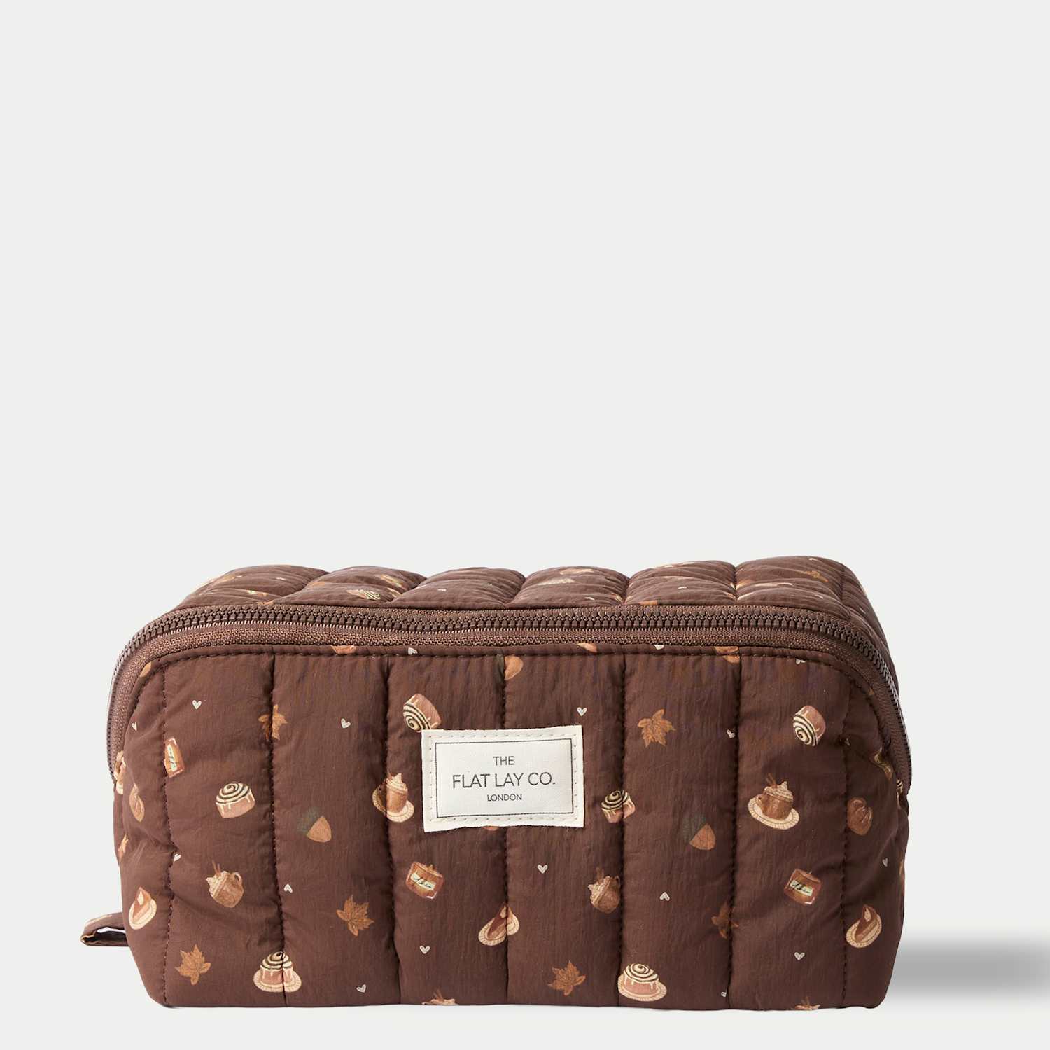 Flat Lay Co Women's Marshmallow Flat Lay Makeup Box Bag - Faded Orange - Available at M&S