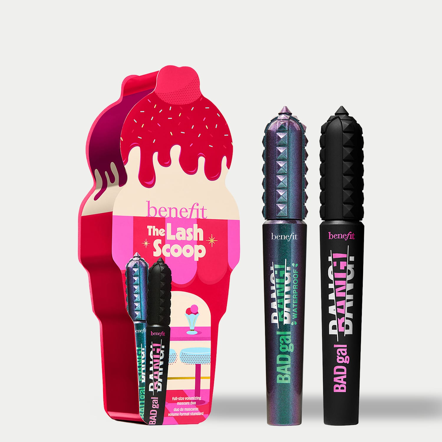 Benefit The Lash Scoop, Badgal BANG Waterproof Mascara Duo Gift Set - Available at M&S