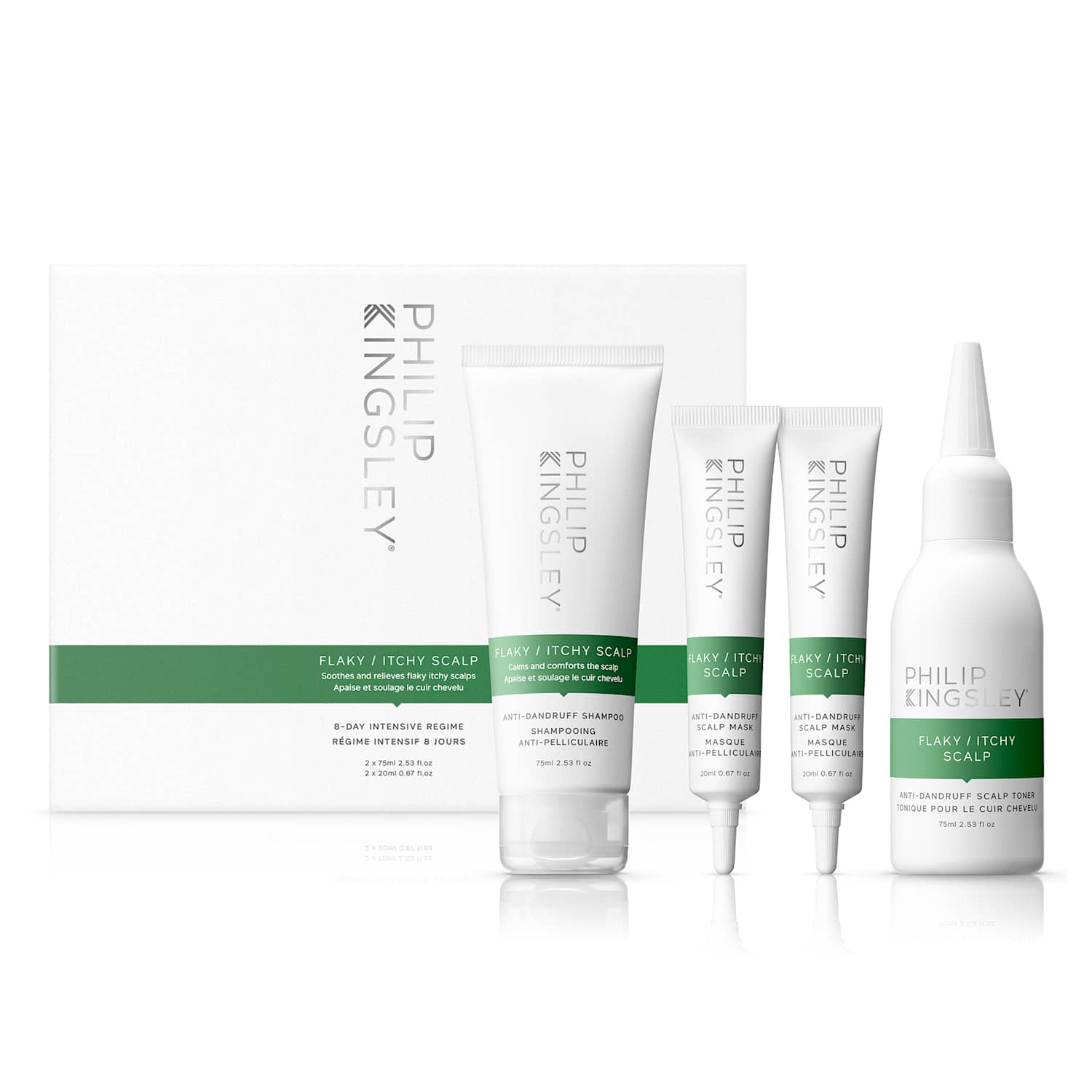 Philip Kingsley Women's Flaky/Itchy Scalp Regime Kit - Available at M&S