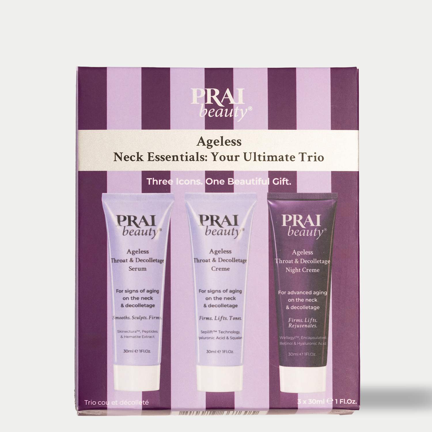Prai Women's Ageless Neck Essentials Ultimate Trio Set - Available at M&S