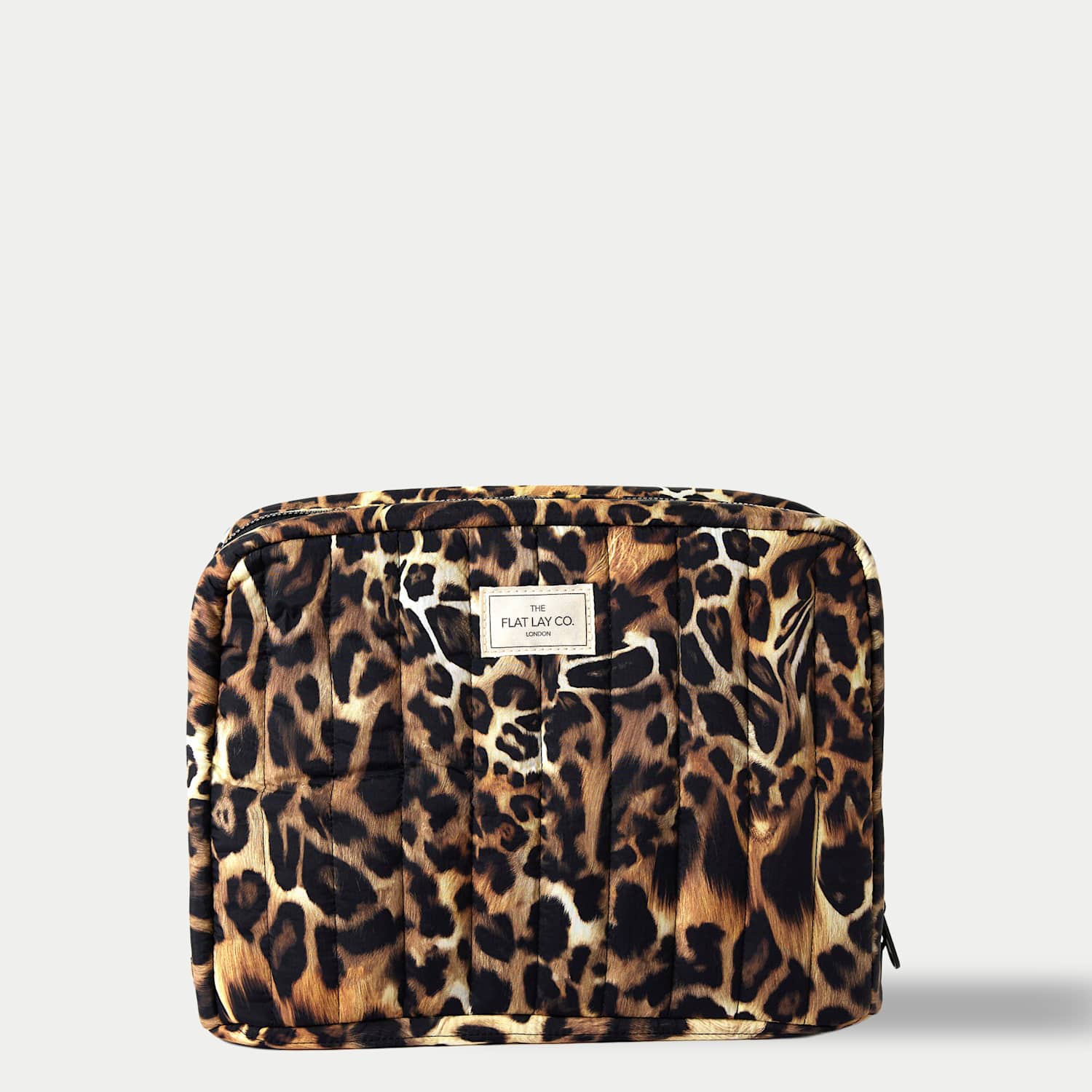 The Flat Lay Co. Women's The Showcase XL Make Up Bag - Brown - Available at M&S