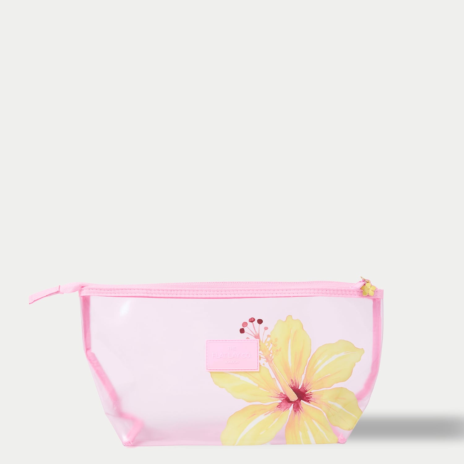 The Flat Lay Co. Women's Essential Makeup Pouch - Yellow - Available at M&S