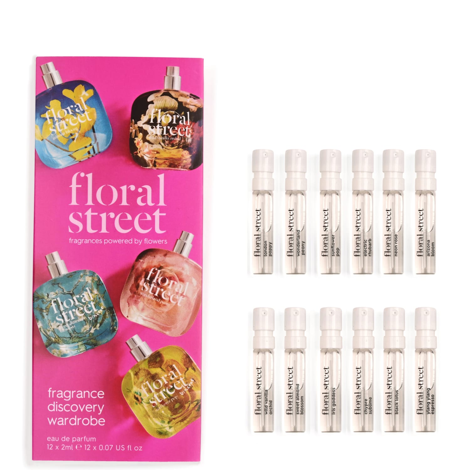 Floral Street Women's Fragrance Discovery Wardrobe 12x2ml - Available at M&S