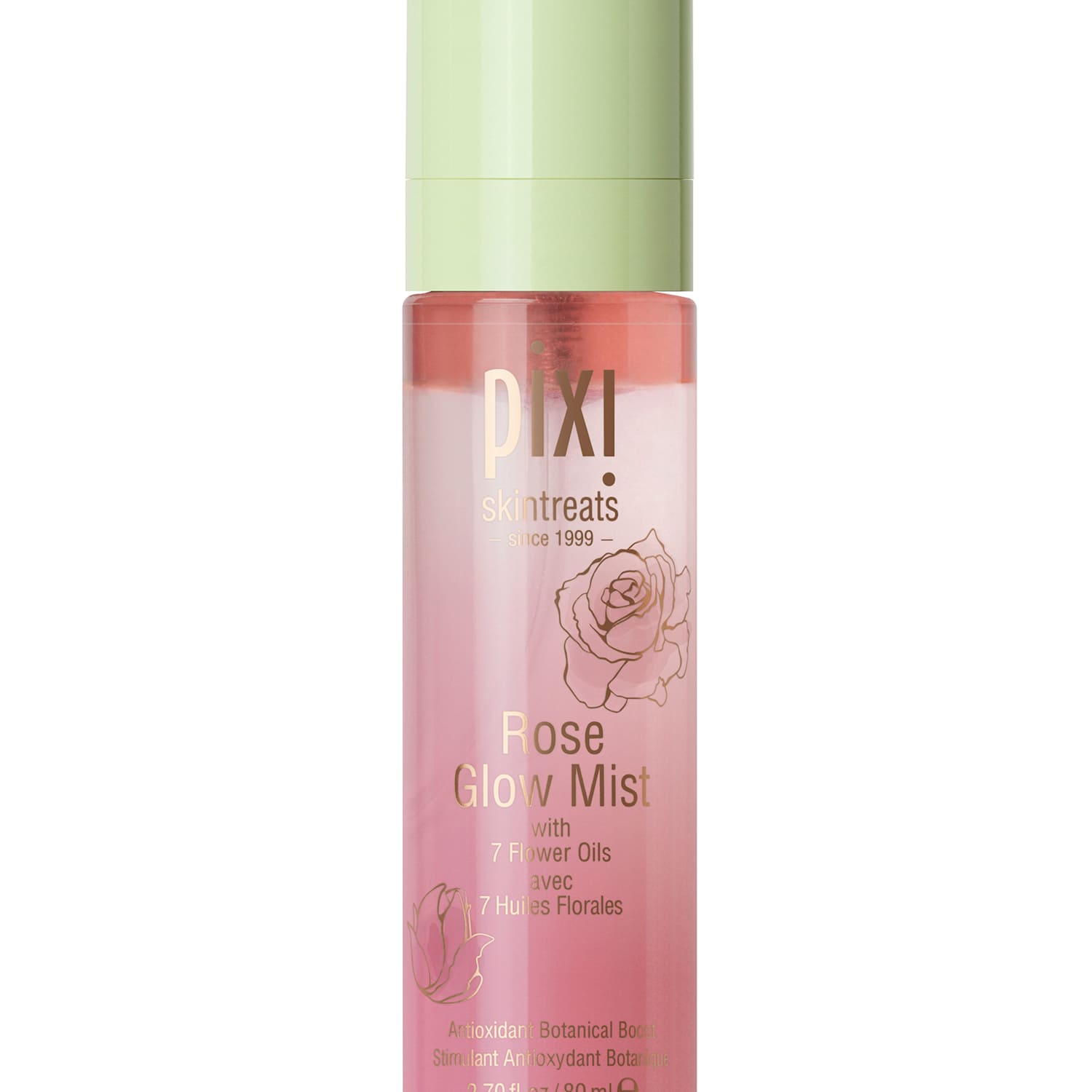 Pixi Women's Rose Glow Mist 80ml - Available at M&S