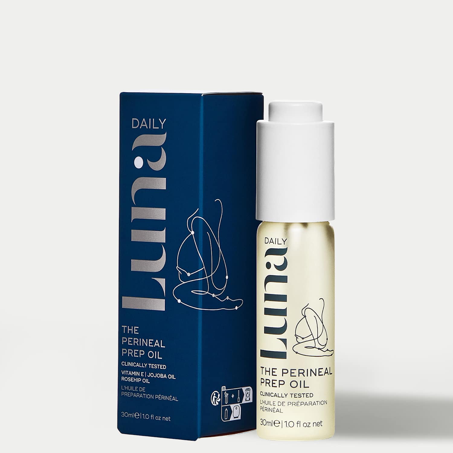 Luna Daily Women's The Perineal Prep Pregnancy Massage Oil 30ml - Available at M&S