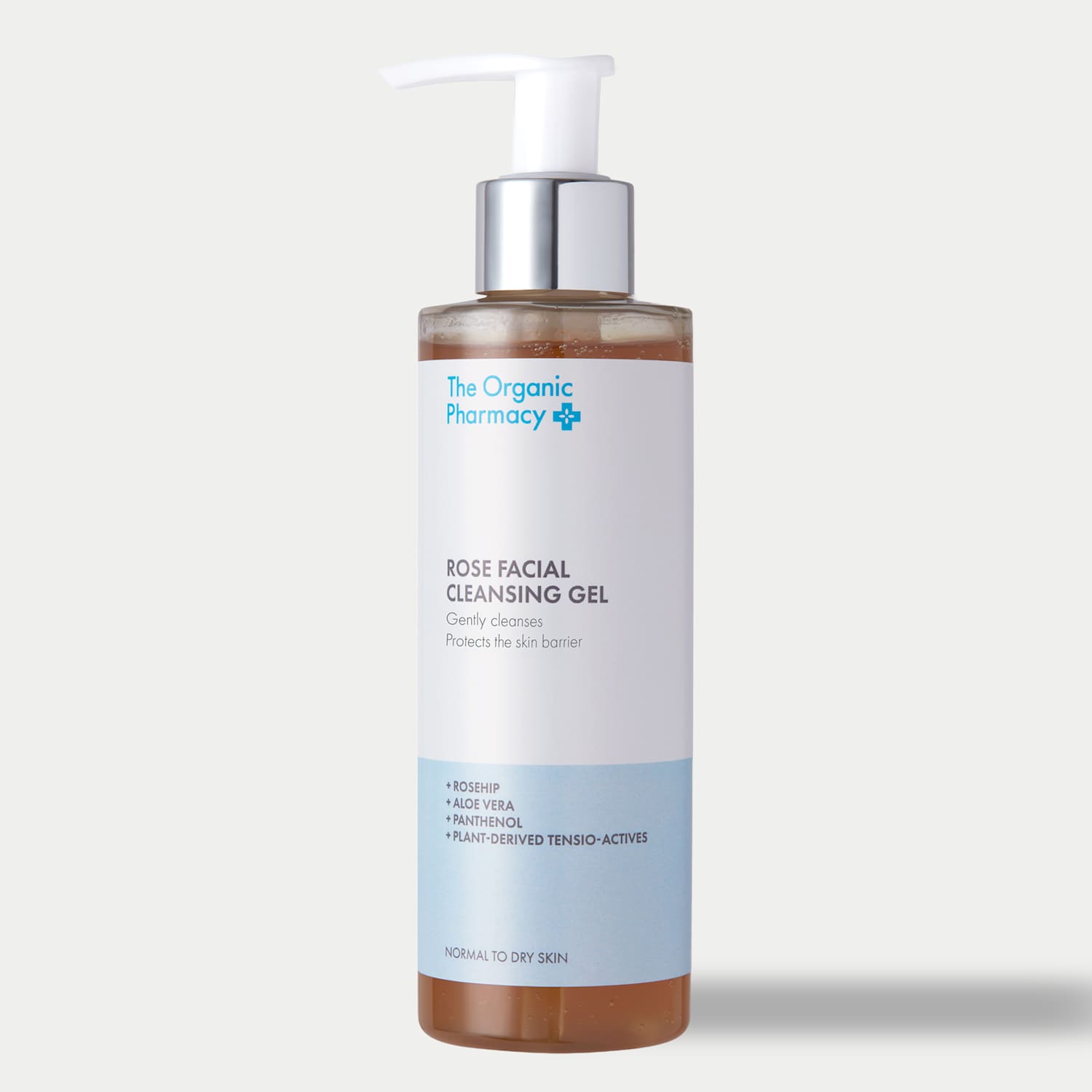The Organic Pharmacy Rose Facial Cleansing Gel 200ml - Available at M&S