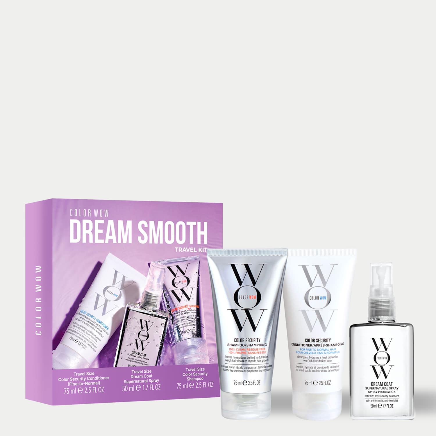 Color Wow Women's Dream Smooth Travel Kit - Available at M&S