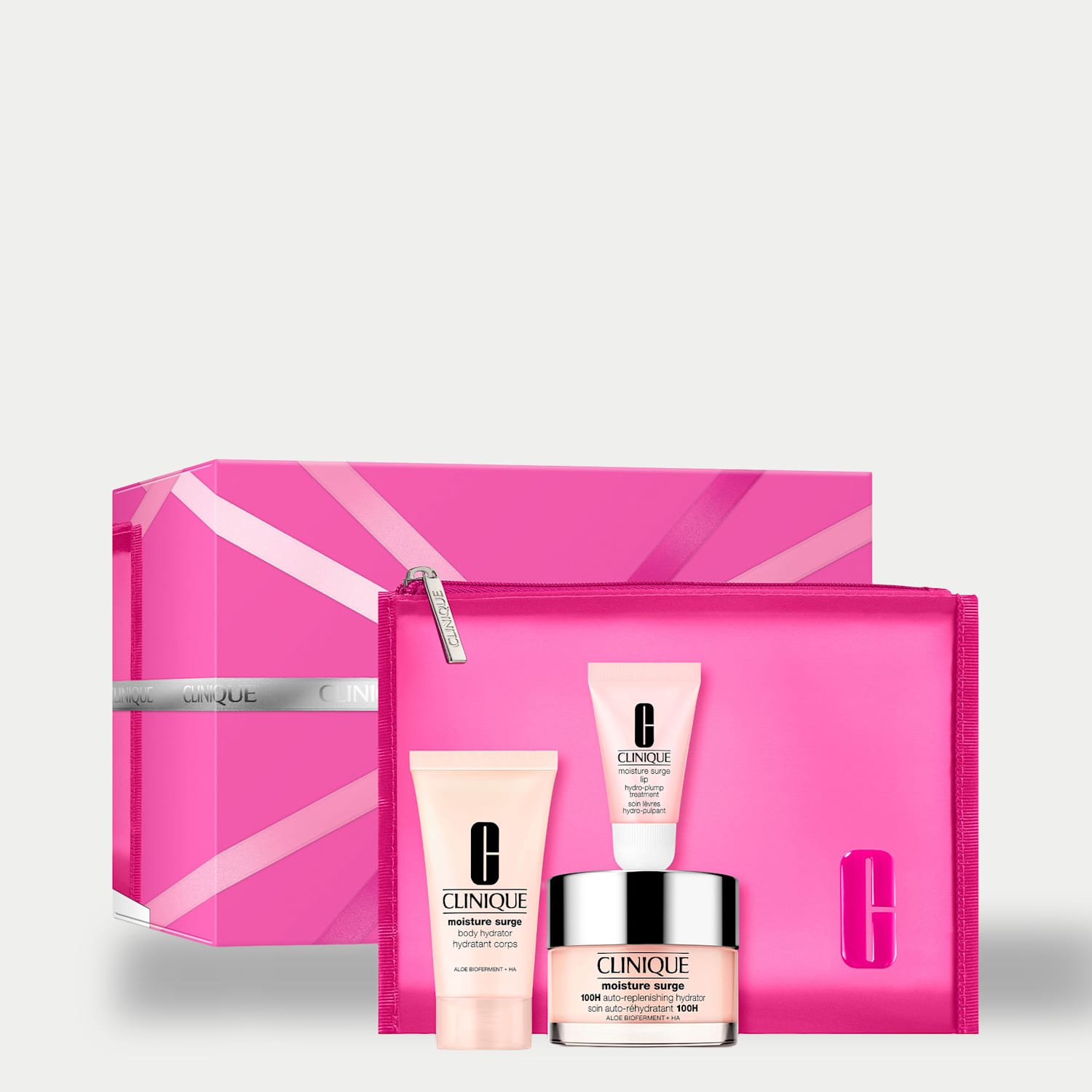 Clinique Women's Moisture Surge Hydration Face, Body & Lip Gift Set - Available at M&S