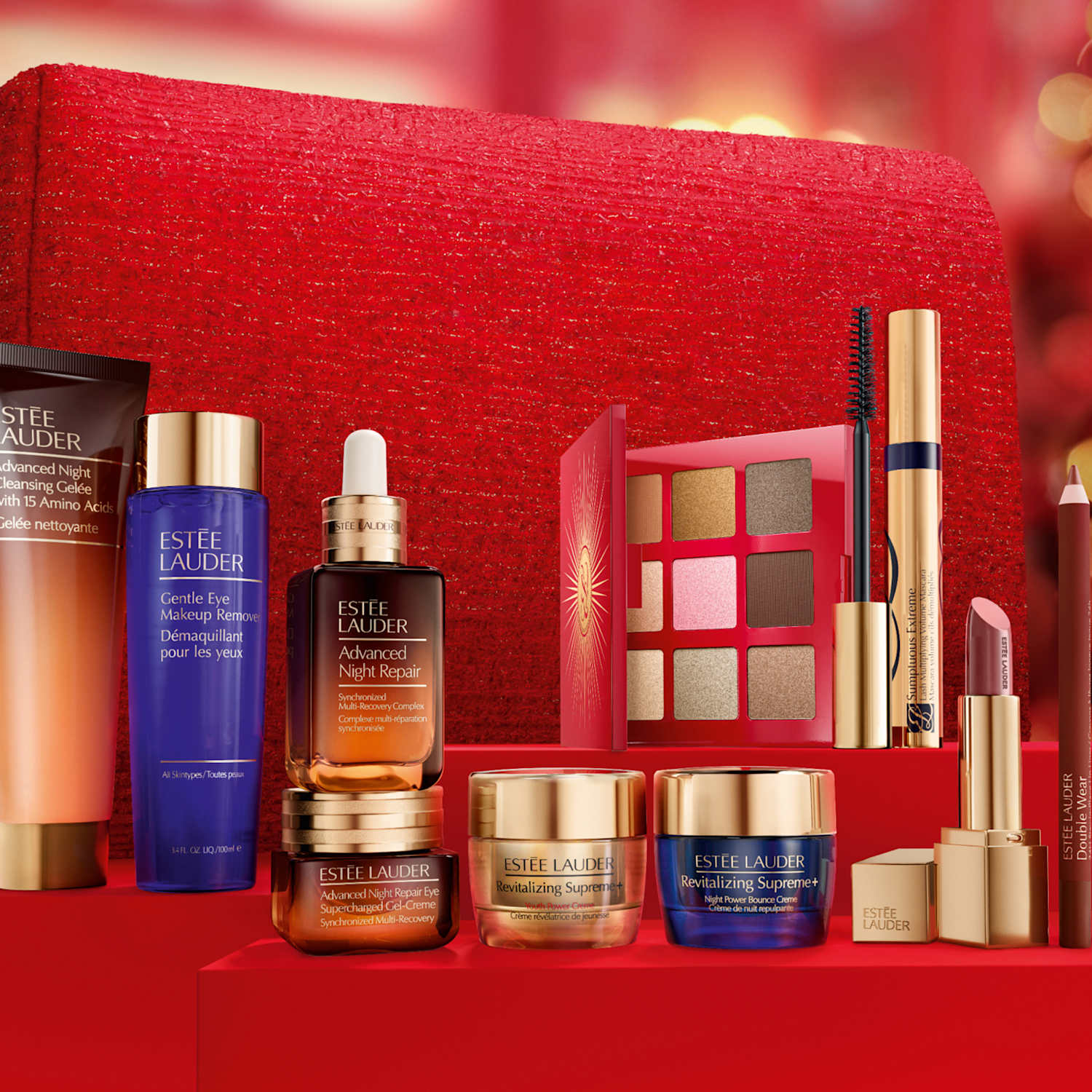 Estée Lauder Holiday Blockbuster 8 Full-sizes + More Gift Set - Available at M&S