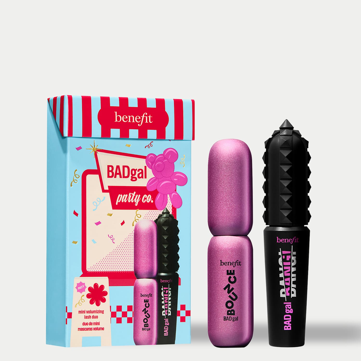 Benefit Badgal Party Co, Volumising Mini Mascara Duo Stocking Filler - Available at M&S