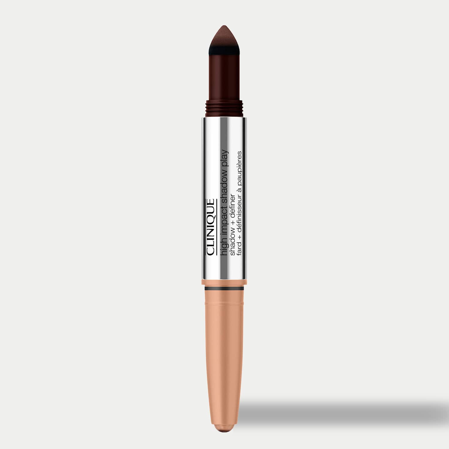 Clinique Women's High Impact Shadow Play Eyeshadow + Definer 4ml - Burgundy - Available at M&S