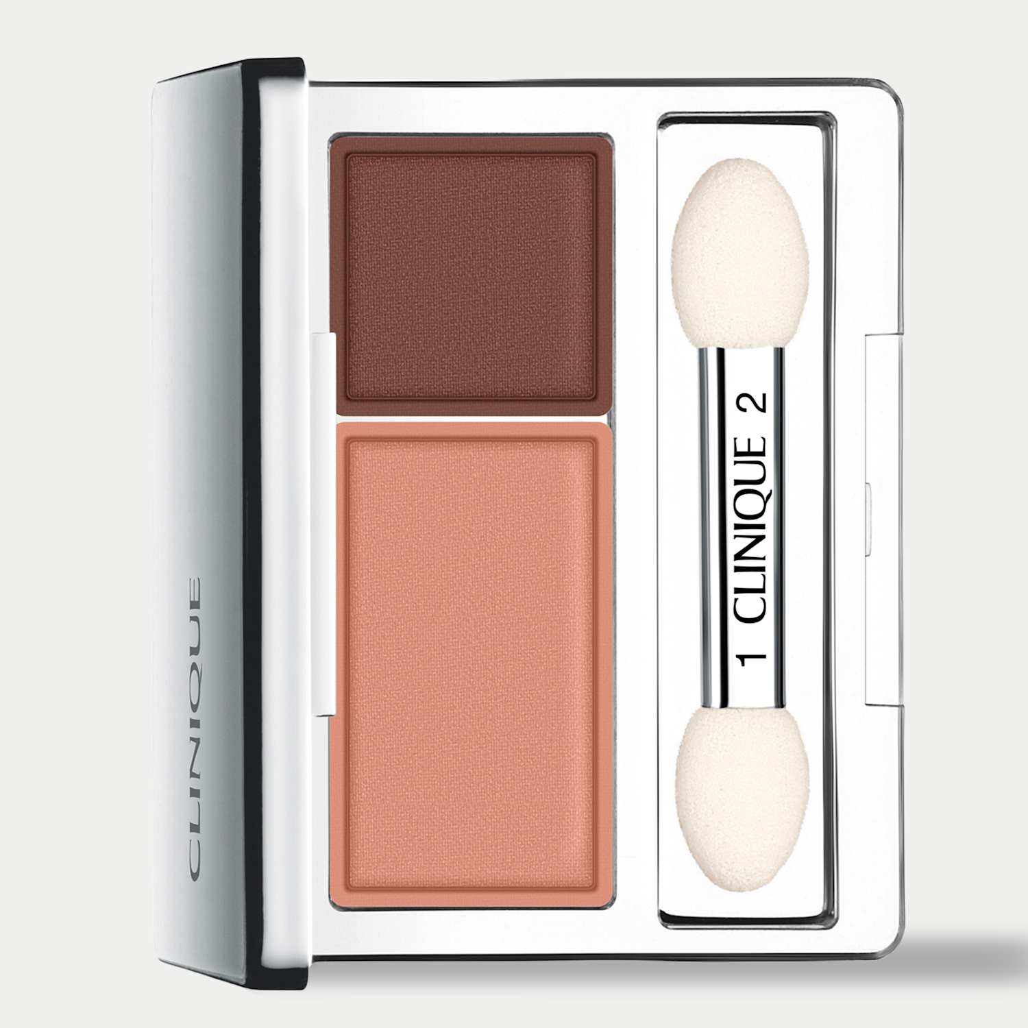Clinique Women's All About Shadow Duo Eyeshadow 2.2g - Light Pink - Available at M&S