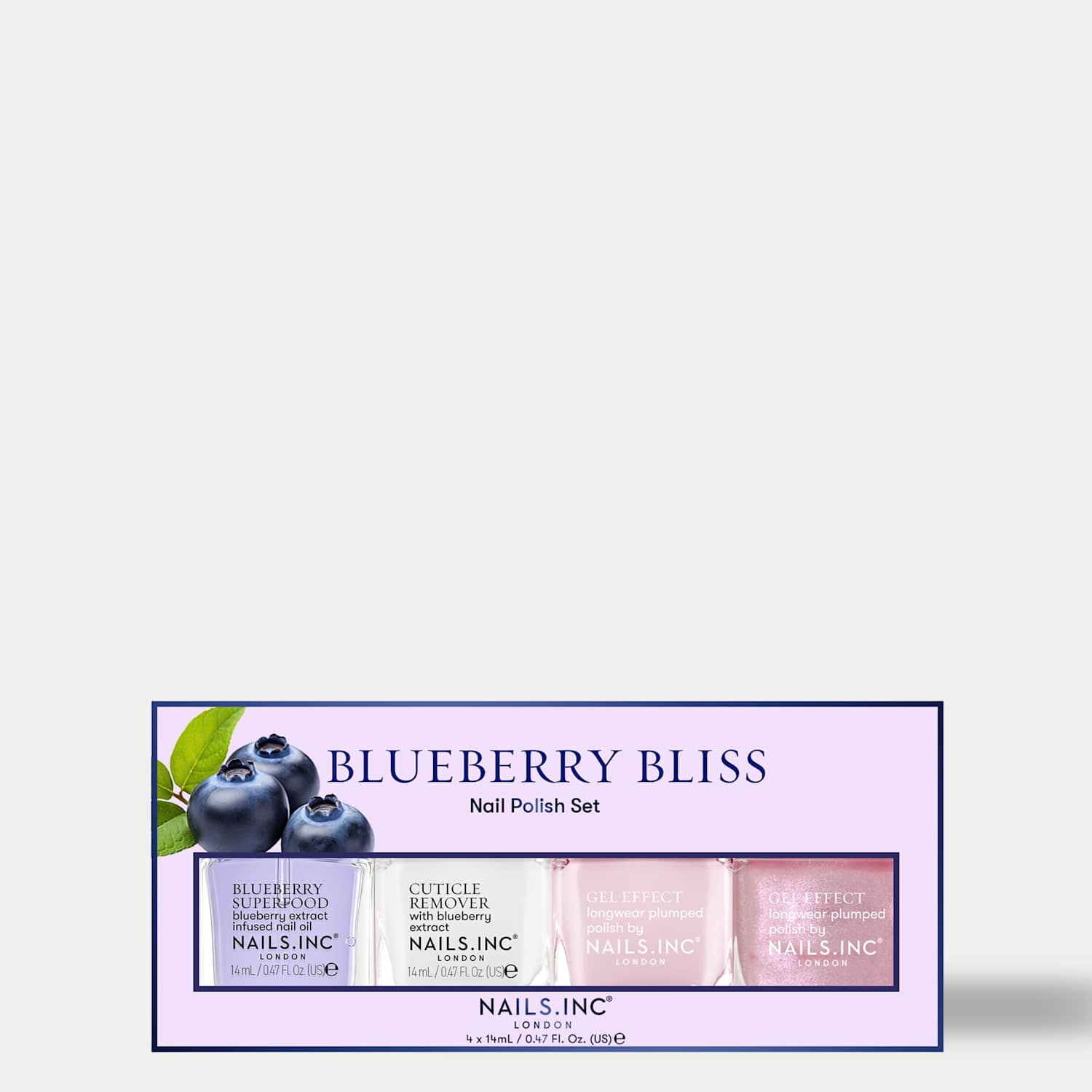Nails Inc. Women's Bliss Nail Polish Quad - Available at M&S