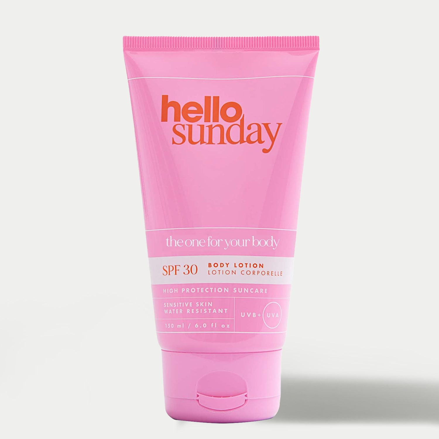 Hello Sunday The One For Your Body - Body Moisturiser SPF 30 150ml - Available at M&S