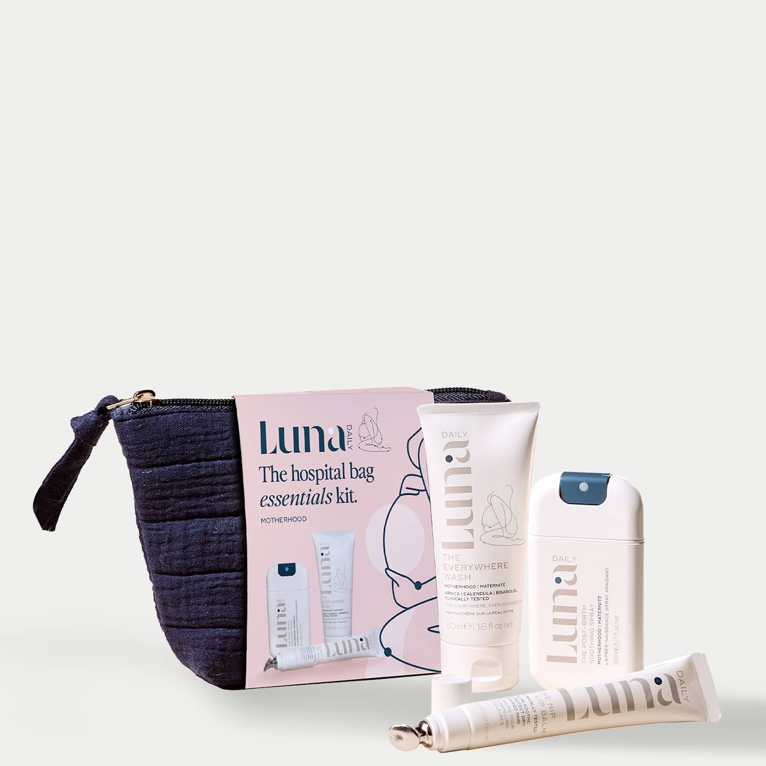 Luna Daily Women's The Hospital Bag Kit - Available at M&S