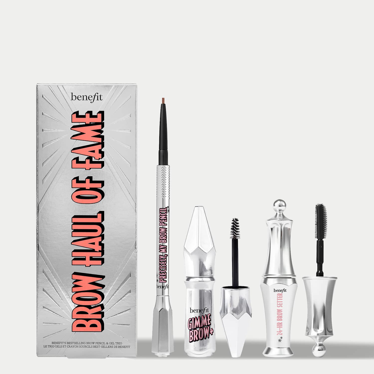Benefit Women's Brow Haul of Fame Brow Basics Kit Shade 3 Worth £55 5.1ml - Light Cream - Available at M&S
