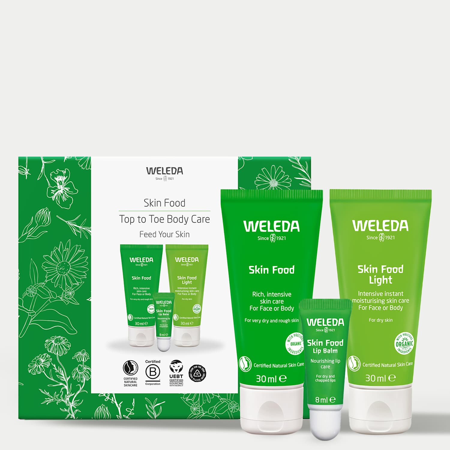 Weleda Women's Skin Food Top to Toe Gift Set - Available at M&S