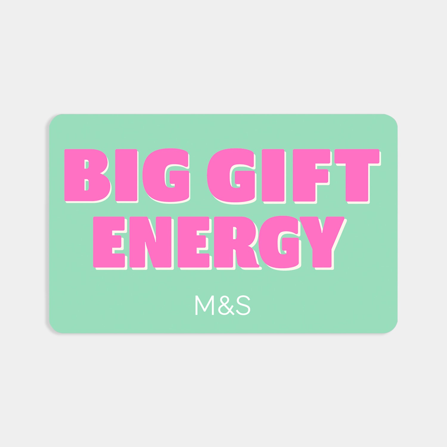 M&S Big Gift Energy E-Gift Card