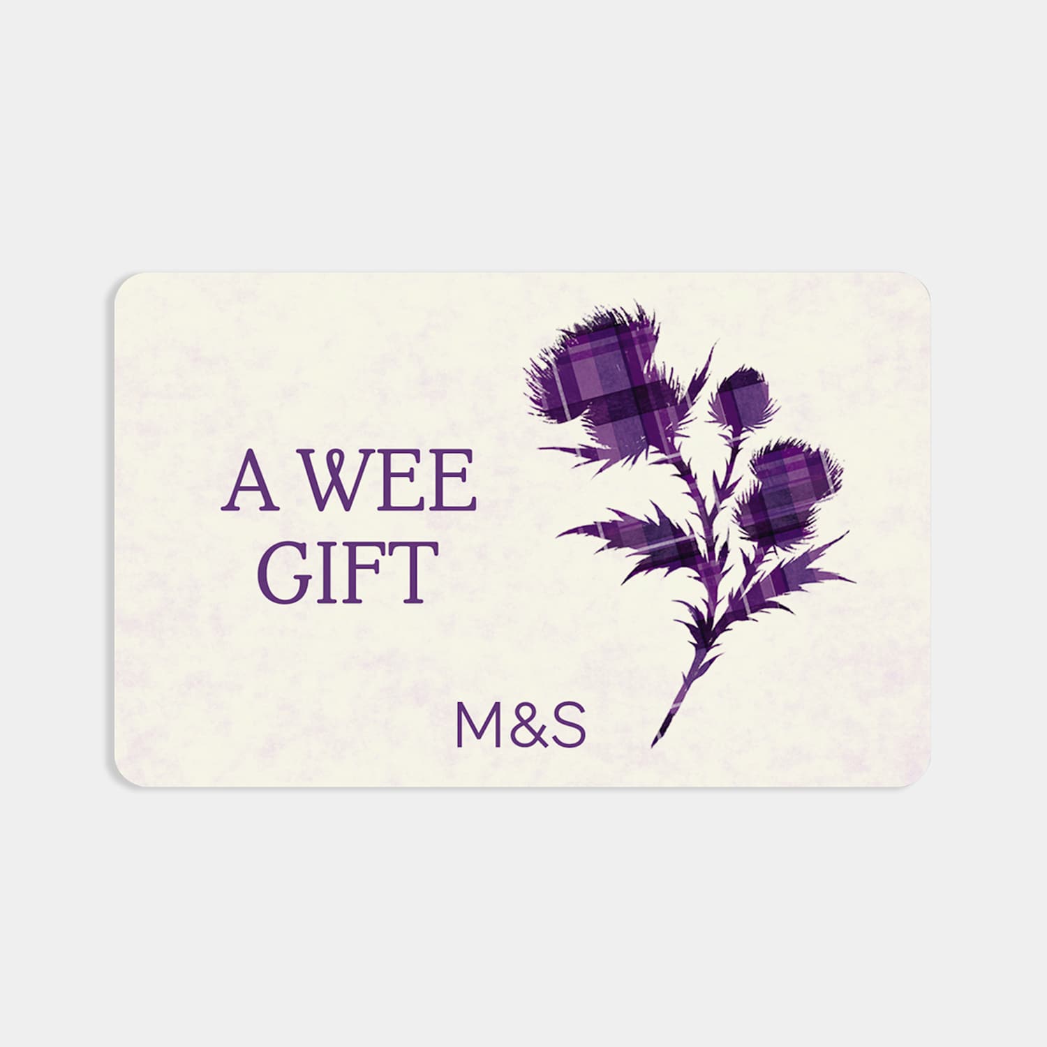 M&S Scottish Thistle E-Gift Card