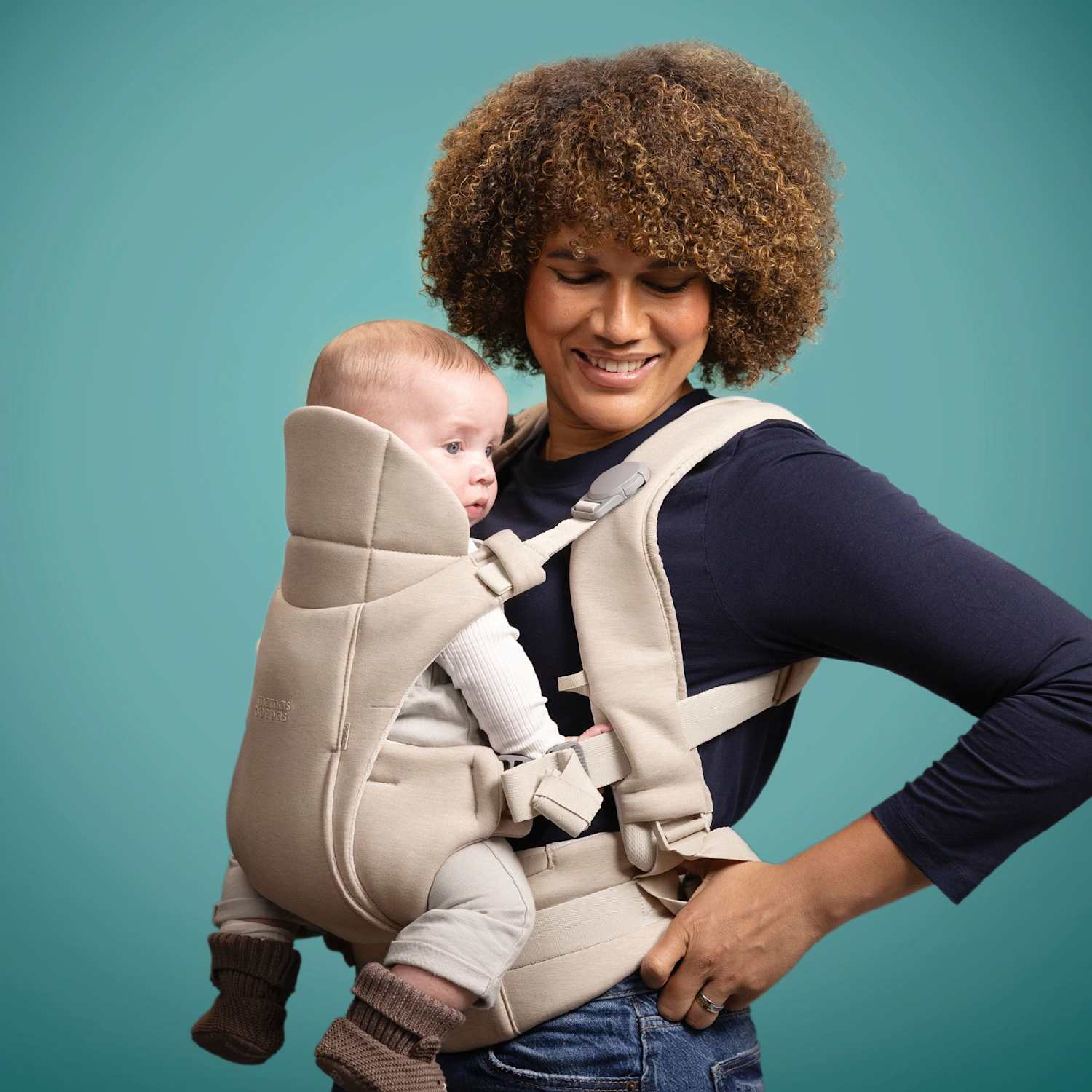 Mamas & Papas Kudo Baby Carrier - Cream Mix - Available at M&S