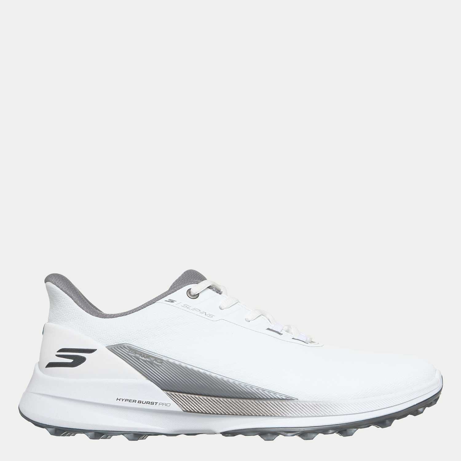 Skechers Men's Slip-ins Pure SI Golf Trainers - 8 - White Mix - Available at M&S