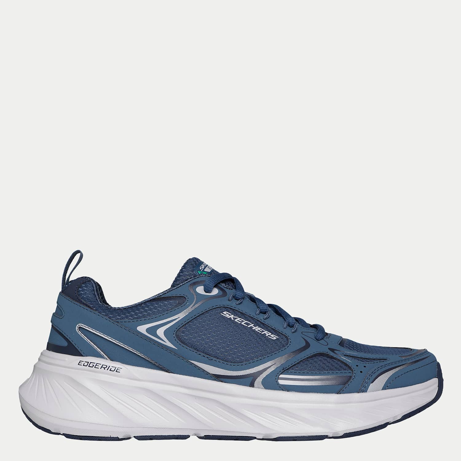 Skechers Men's Edgeride Exodis Trainers - 11 - Blue Mix - Available at M&S