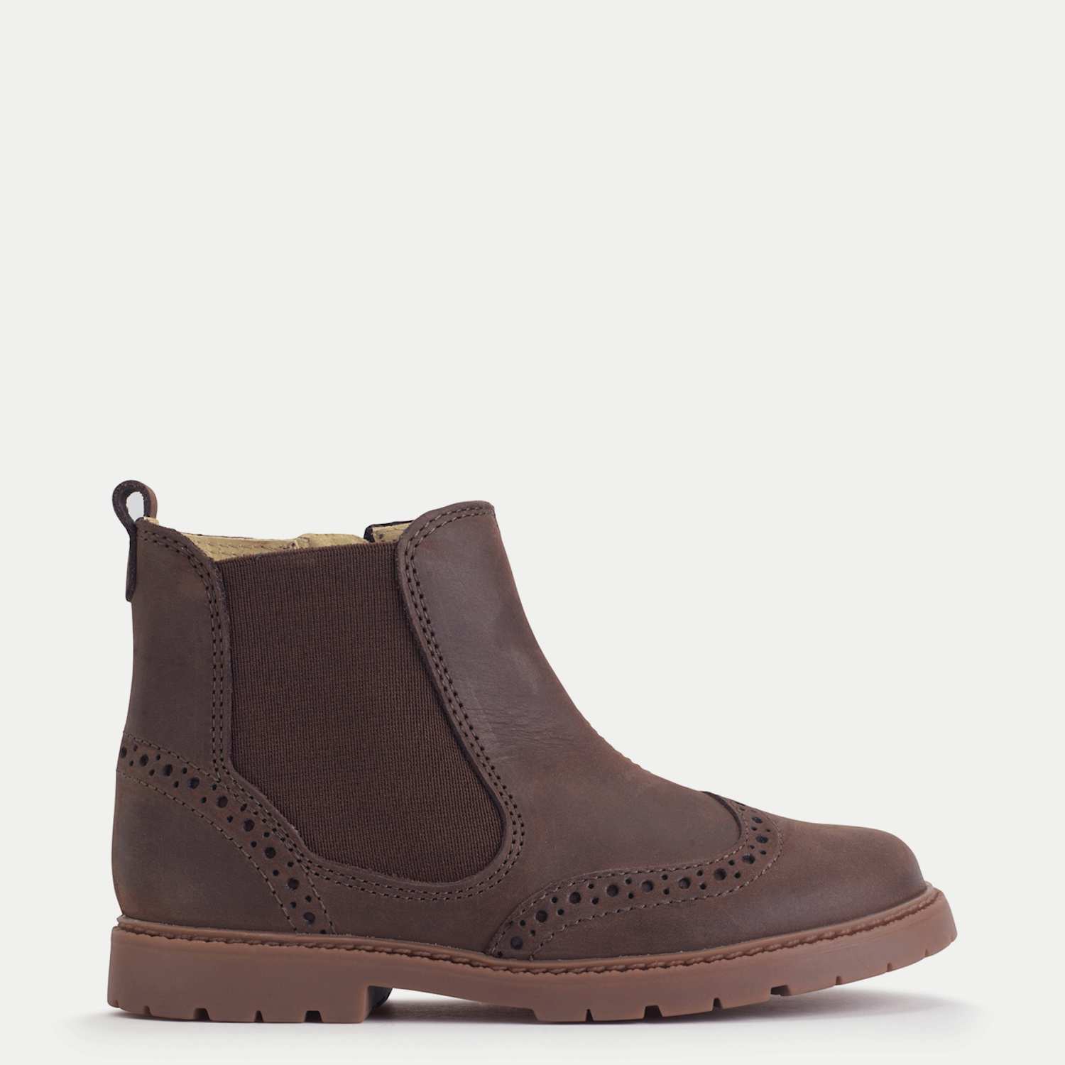 Start-Rite Girls Leather Chelsea Boots (6 Small - 4 Large) - 2 - Brown - Available at M&S