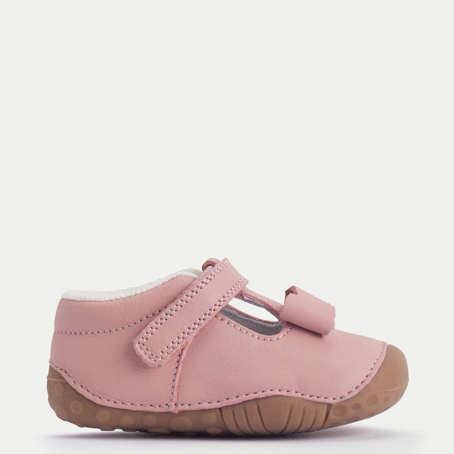 Start-Rite Girls Leather Pram Shoes (2 Small-5 Small) - 2 - Pink Mix - Available at M&S