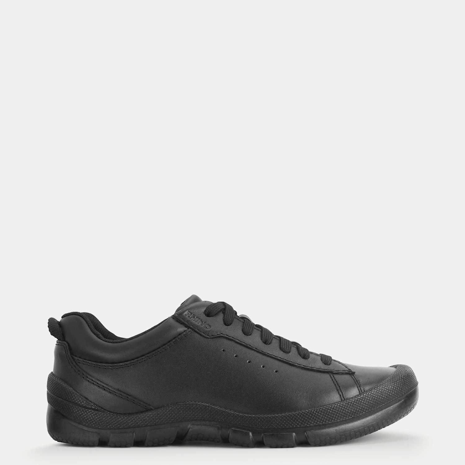 Start-Rite Boys Leather Lace School Shoes (1 Large-10.5 Large) - 7 - Black - Available at M&S