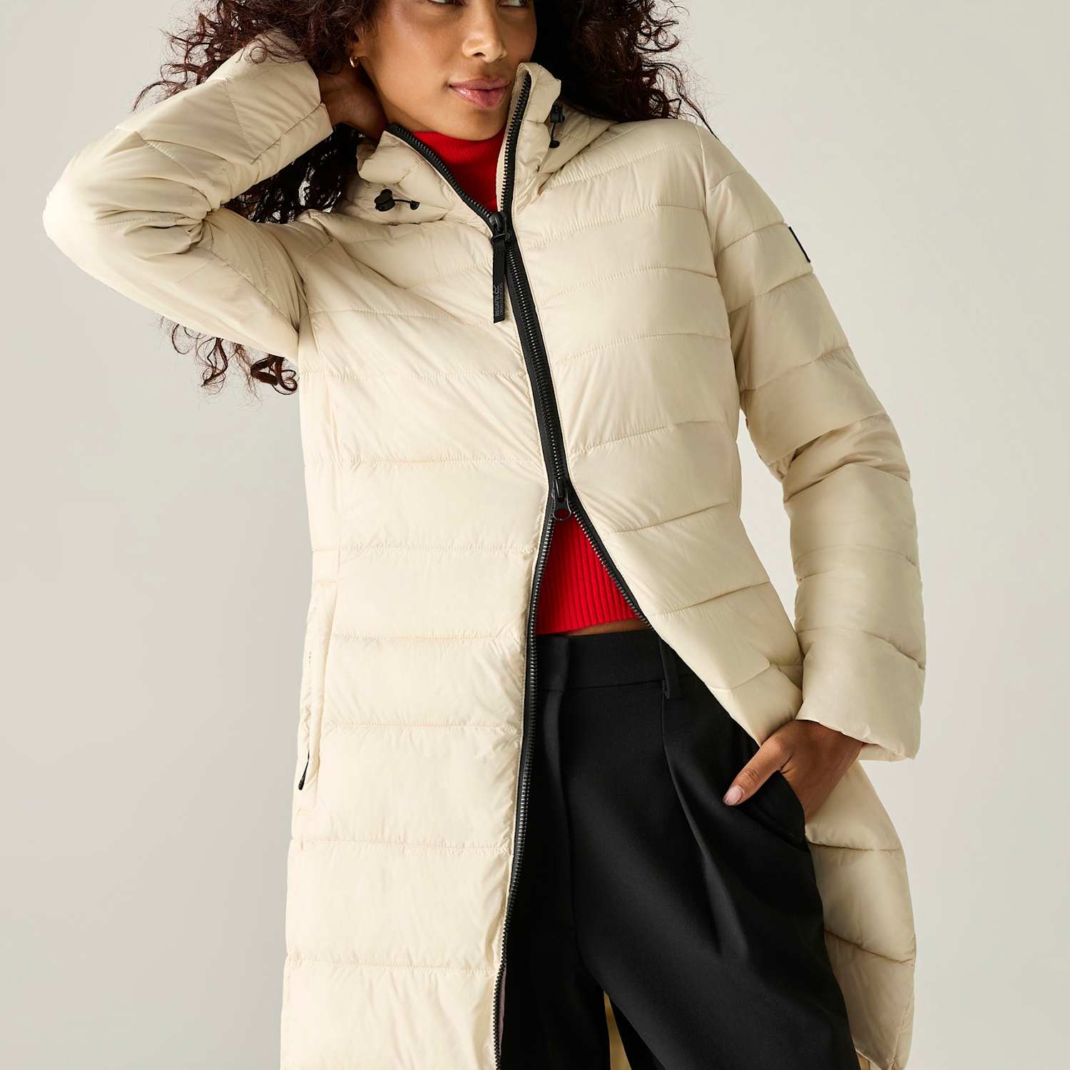 Regatta Women's Amara Lightweight Puffer Jacket - 12 - Cream - Available at M&S