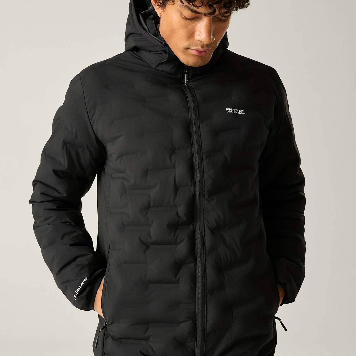 Regatta Men's Astrel Waterproof Padded Jacket - S - Black - Available at M&S