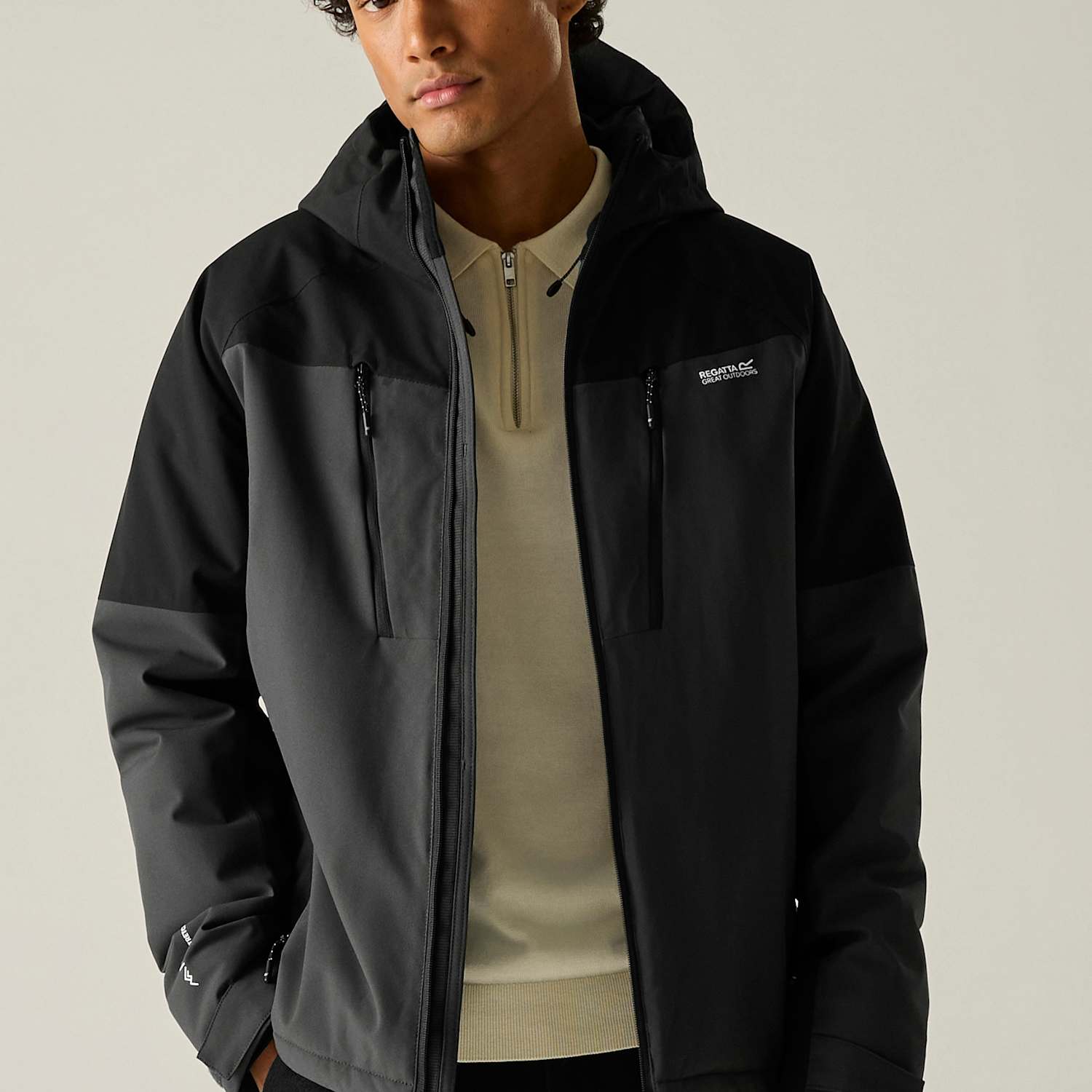 Regatta Men's Highton Waterproof Padded Jacket - M - Grey - Available at M&S