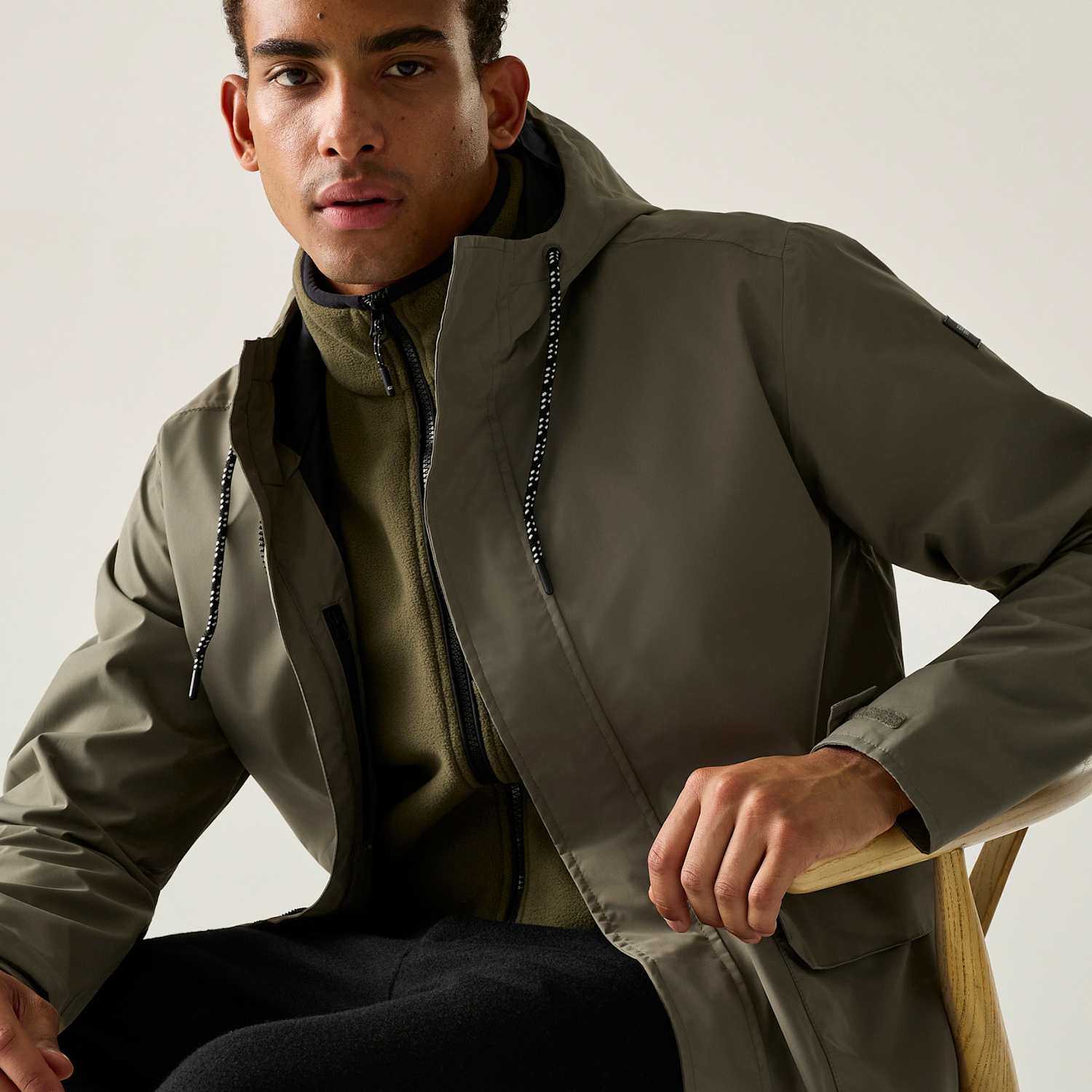 Regatta Men's Winter Shorebay Waterproof Hooded Jacket - 2XL - Green - Available at M&S