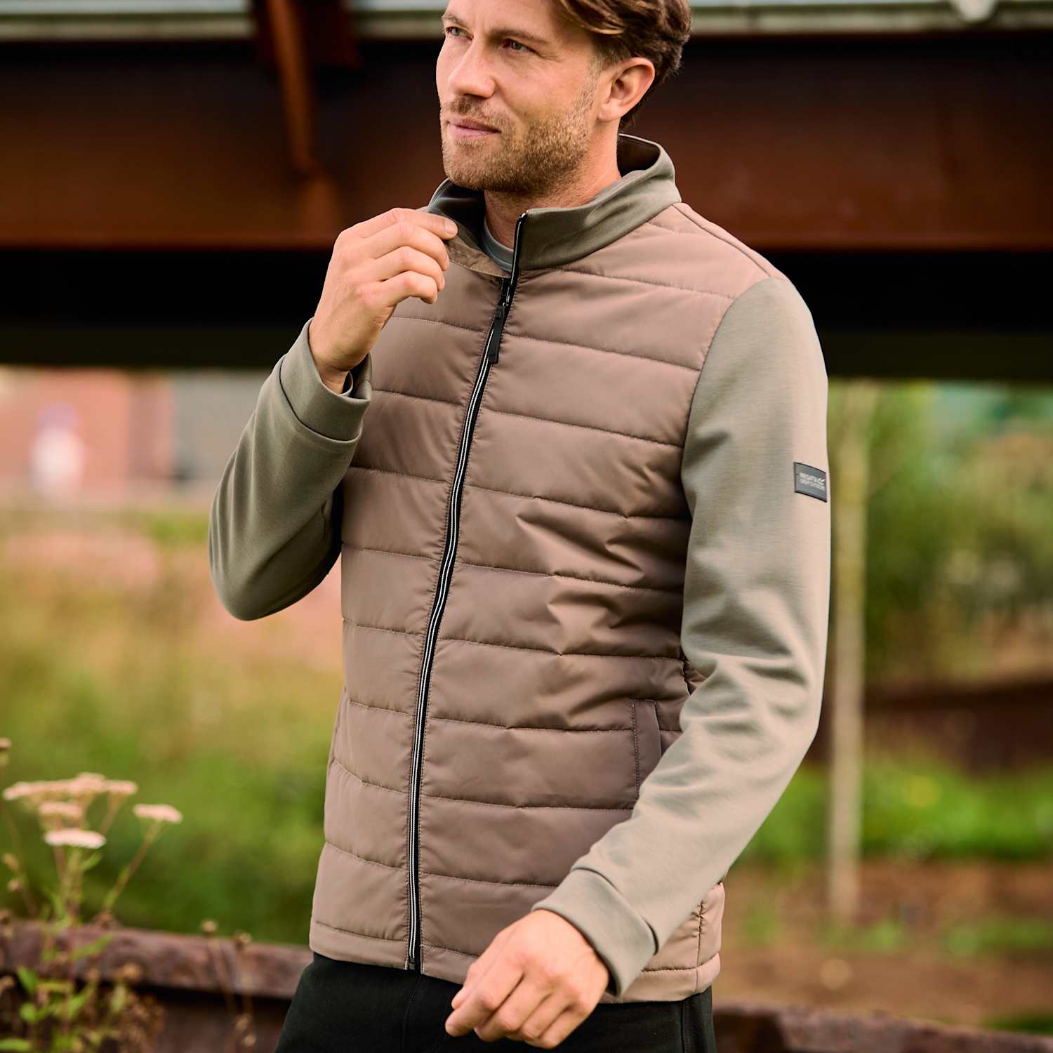 Regatta Men's Waverhill Hybrid Jacket - M - Green - Available at M&S
