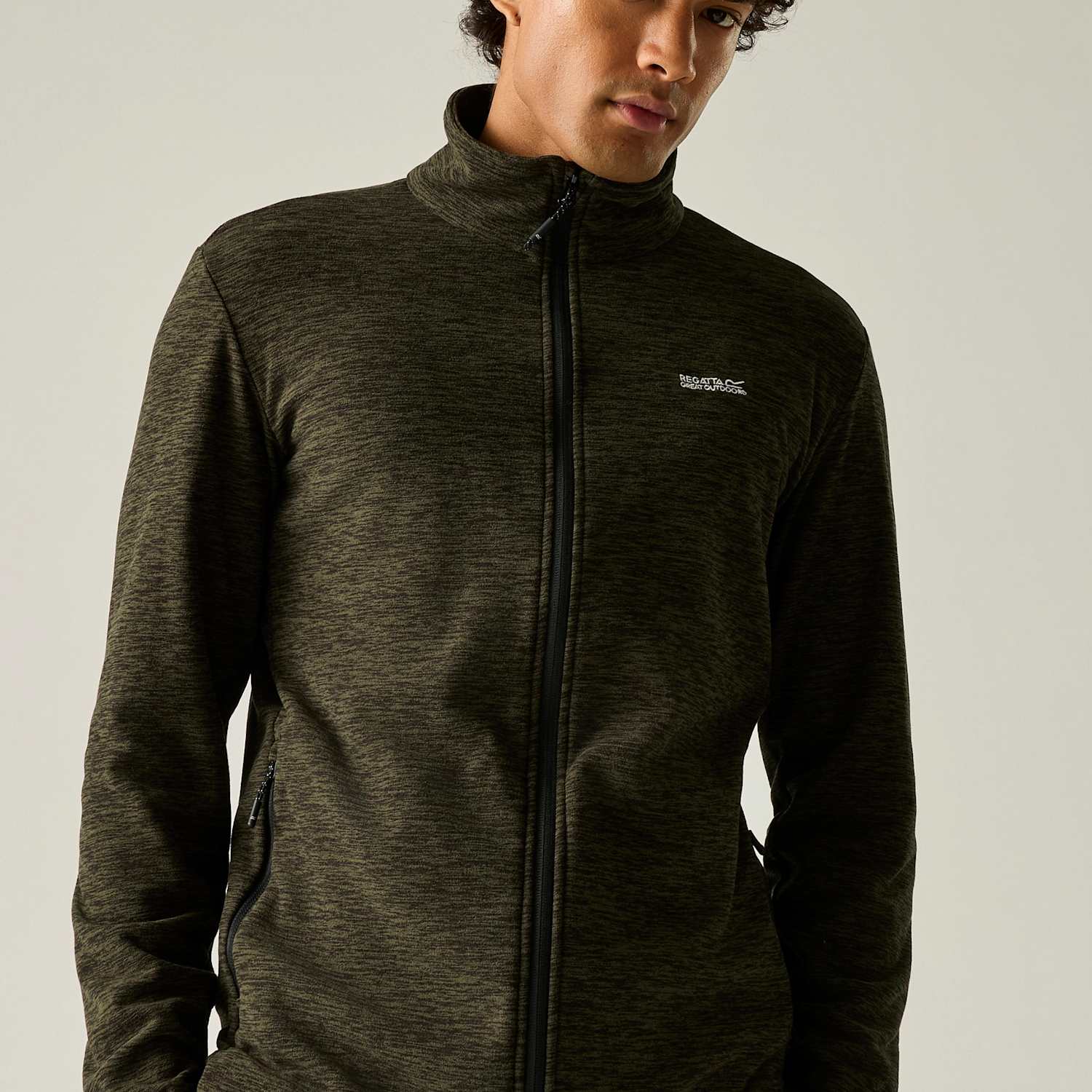Regatta Men's Harrow Fleece - M - Khaki - Available at M&S