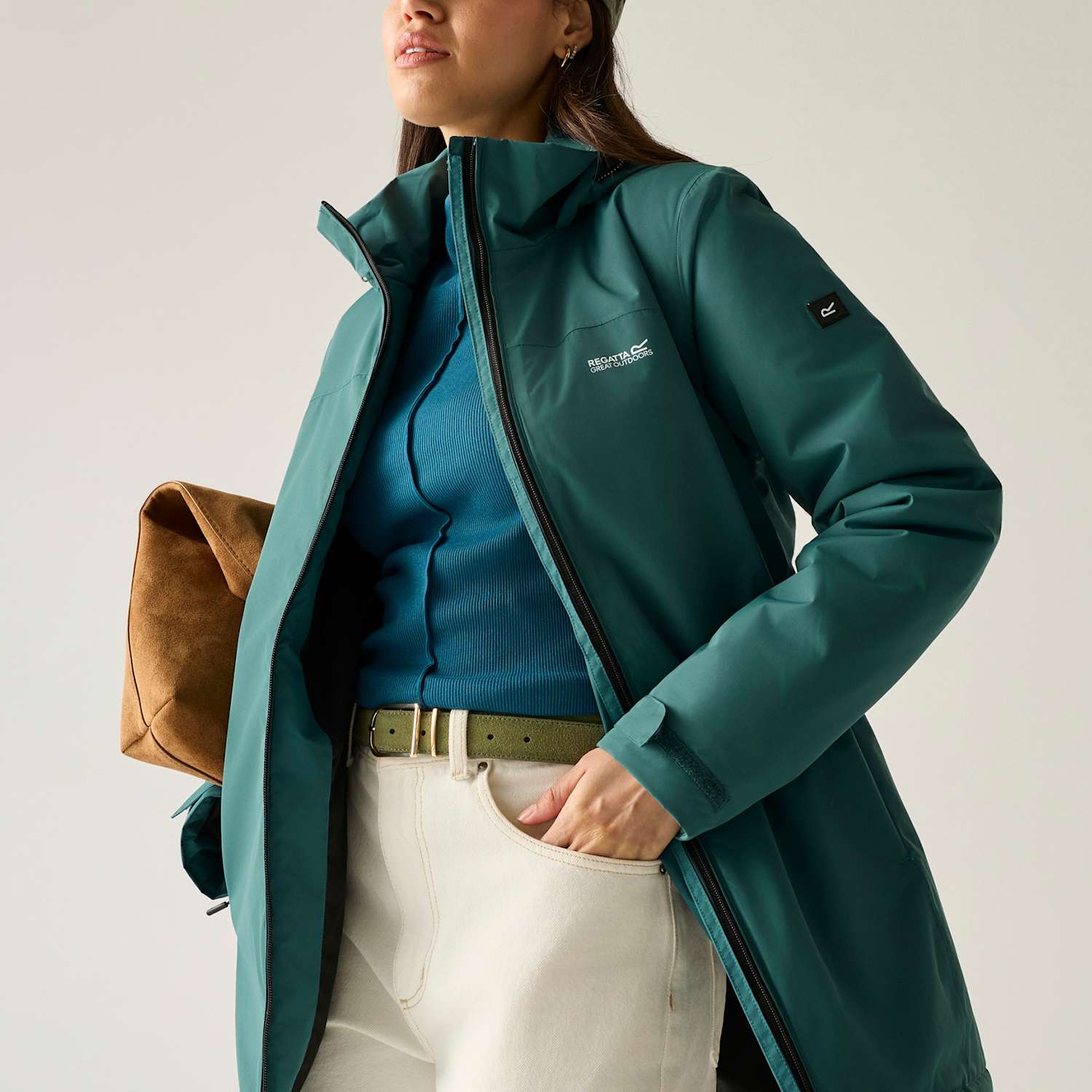 Regatta Women's Tamlin Waterproof Lightweight Jacket - 8 - Green - Available at M&S
